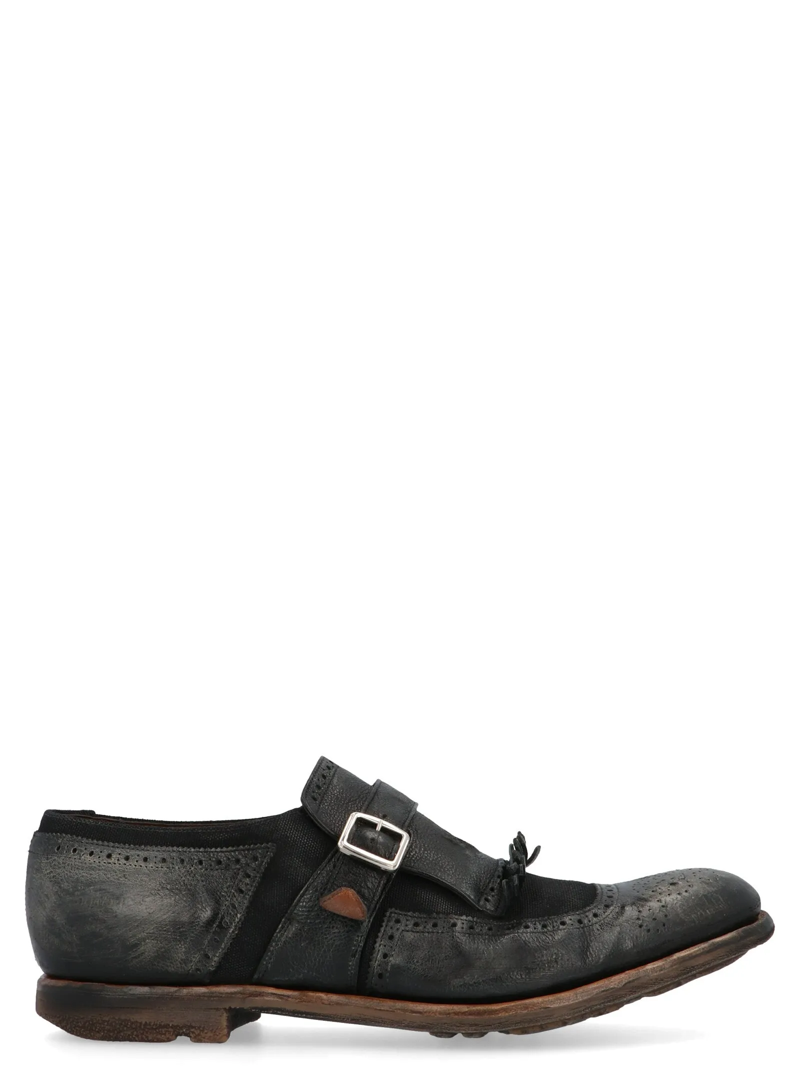 Church's Shanghai Distressed Brogue Monk Shoes