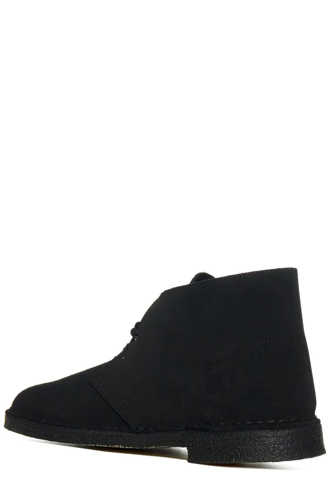 Clarks Almond Toe Lace-Up Shoes
