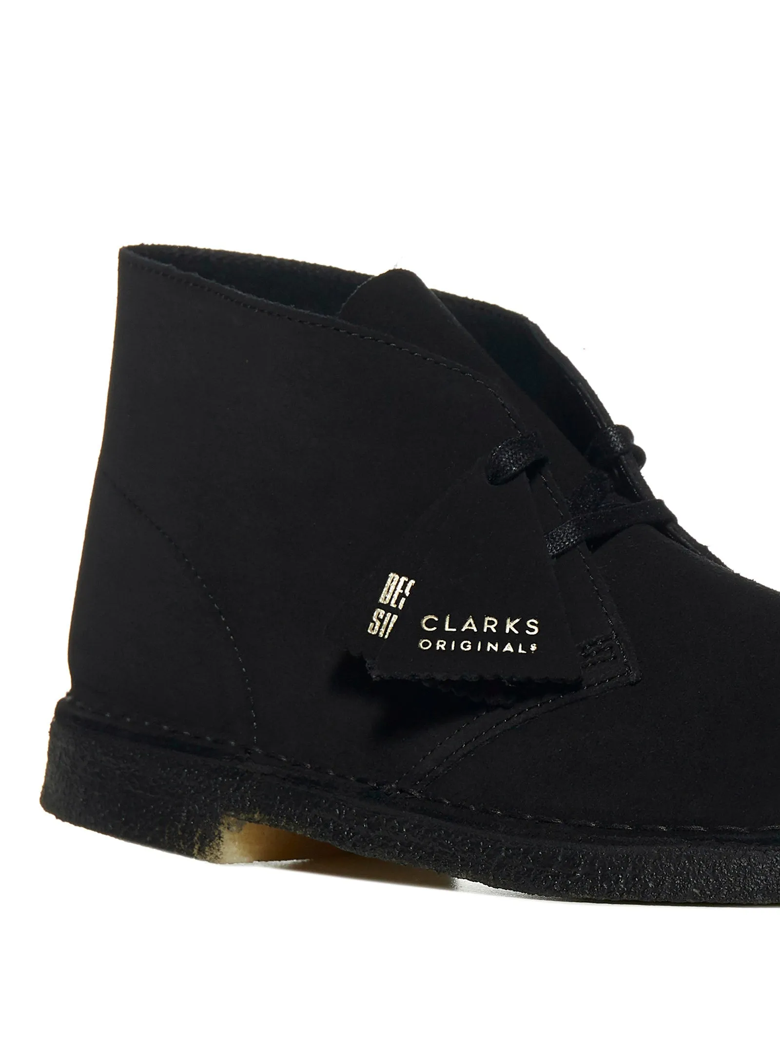 Clarks Almond Toe Lace-Up Shoes