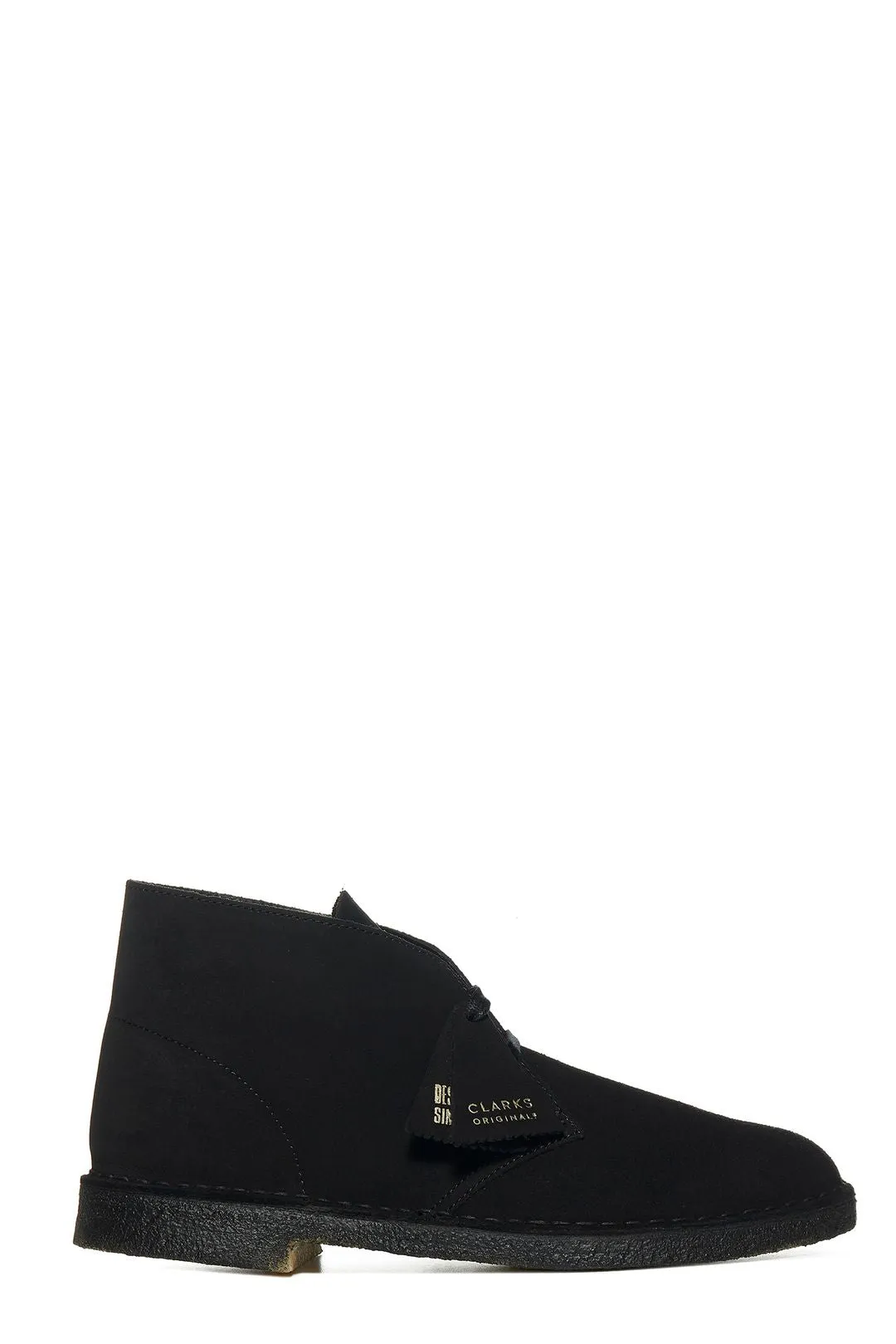 Clarks Almond Toe Lace-Up Shoes