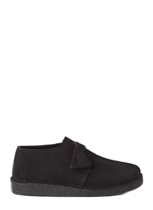 Clarks Desert Round Toe Lace-Up Shoes