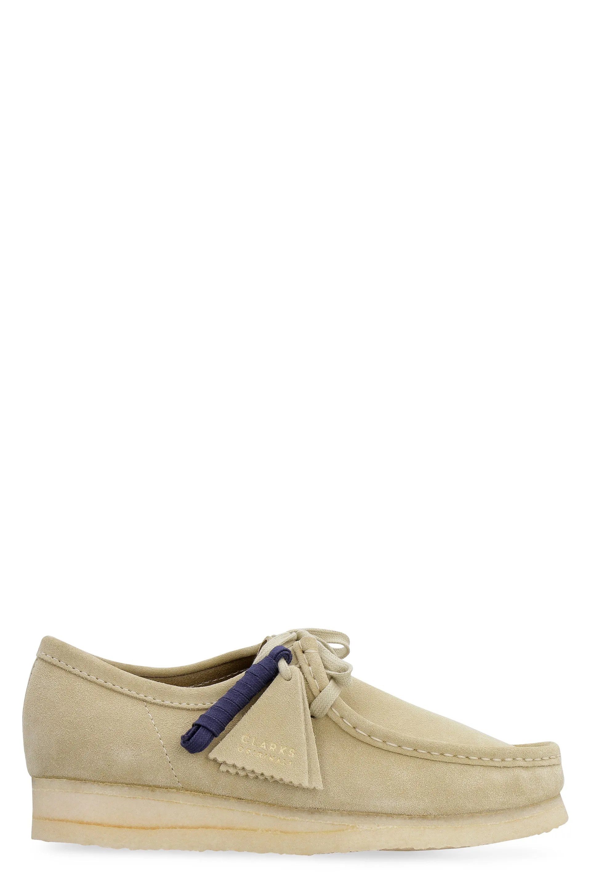 Clarks Maple Wallabee Square Toe Lace-Up Shoes