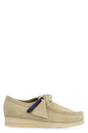 Clarks Maple Wallabee Square Toe Lace-Up Shoes