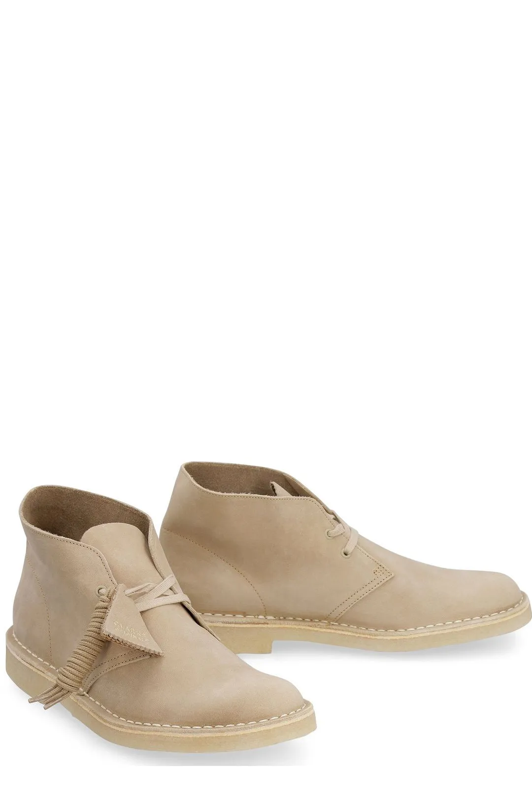 Clarks Round Toe Ankle Boots