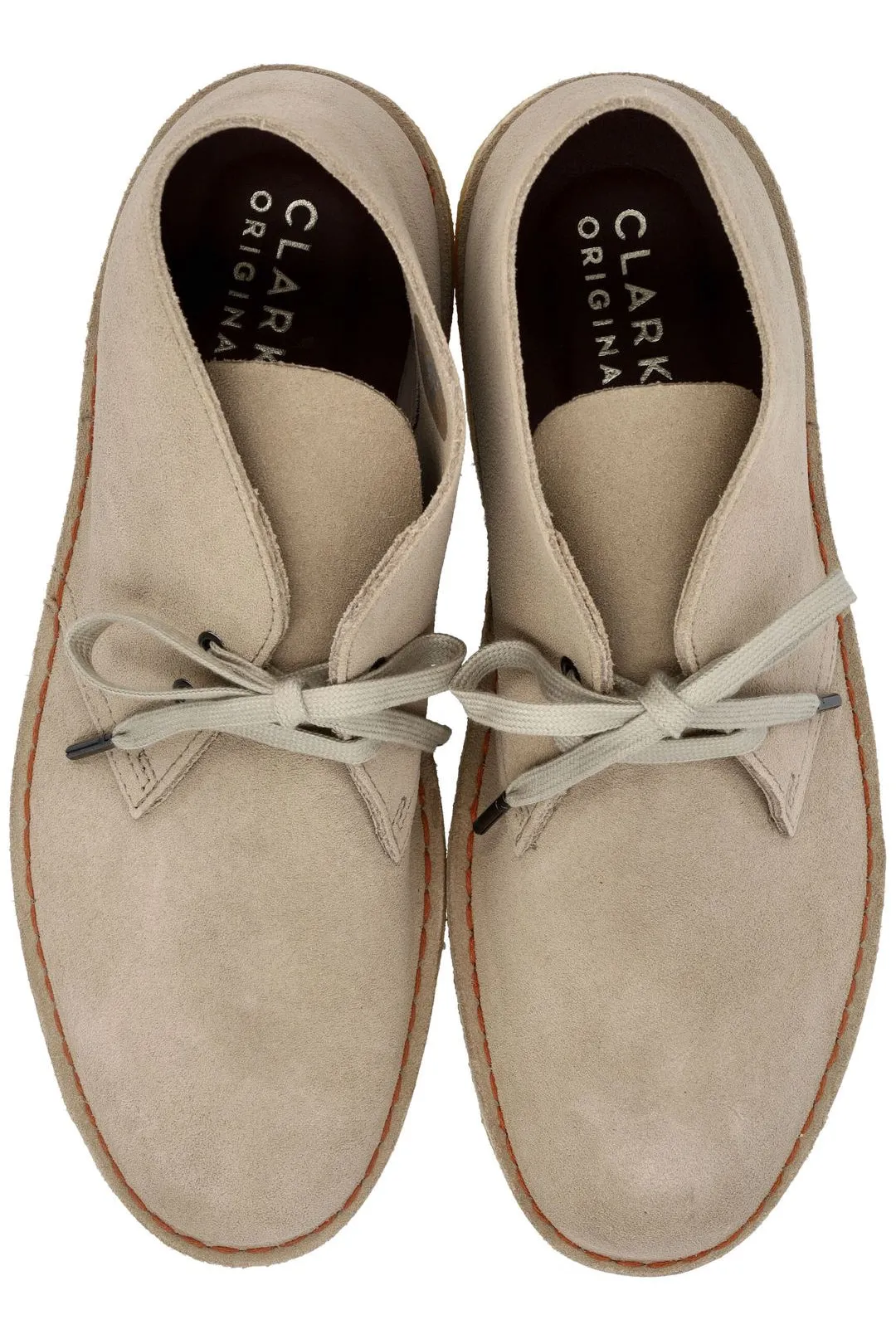 Clarks Round Toe Ankle Desert Boots