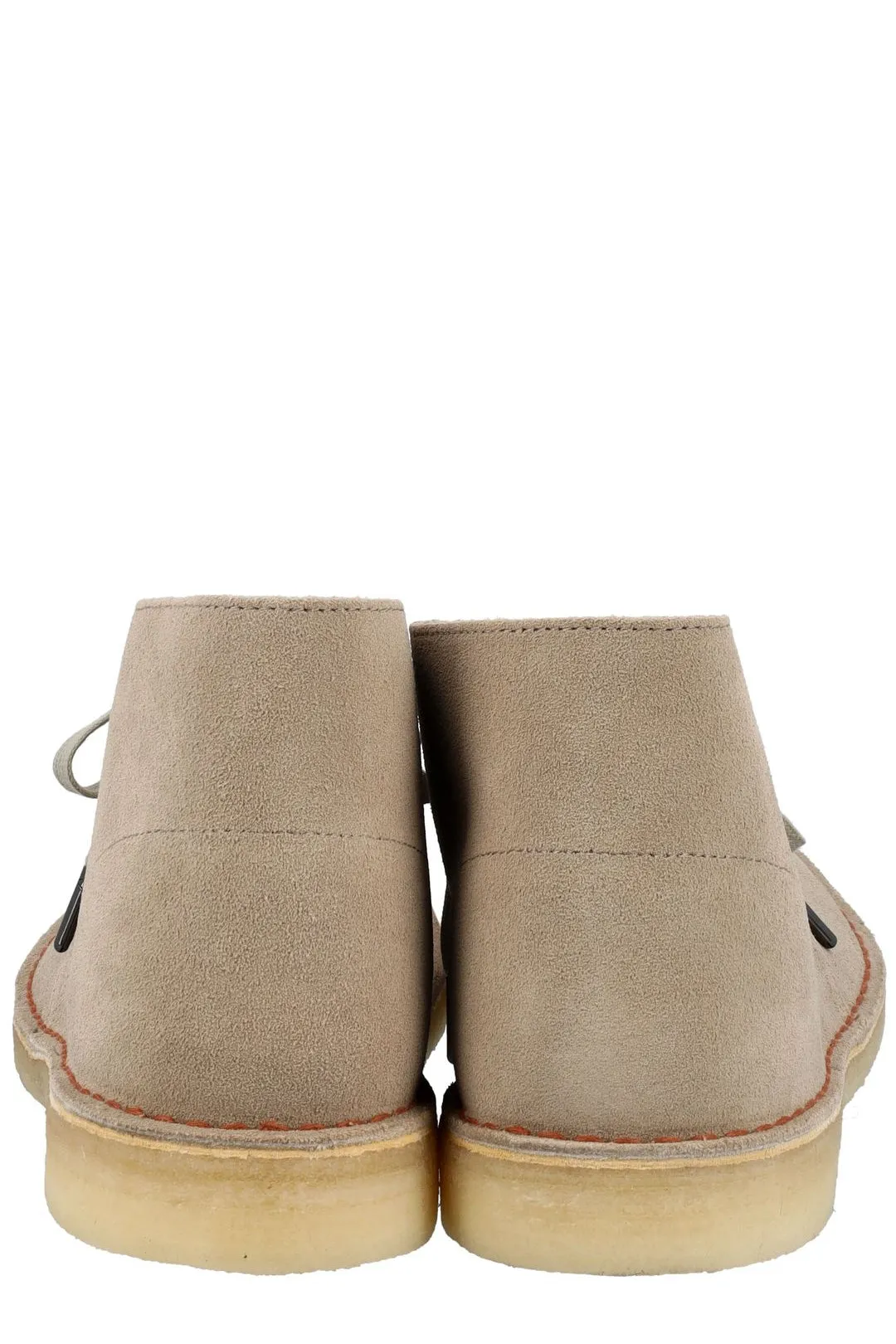 Clarks Round Toe Ankle Desert Boots