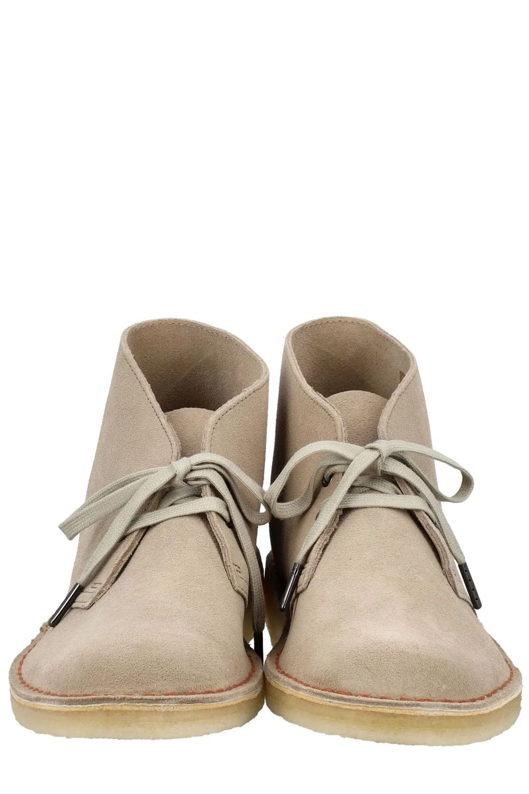 Clarks Round Toe Ankle Desert Boots