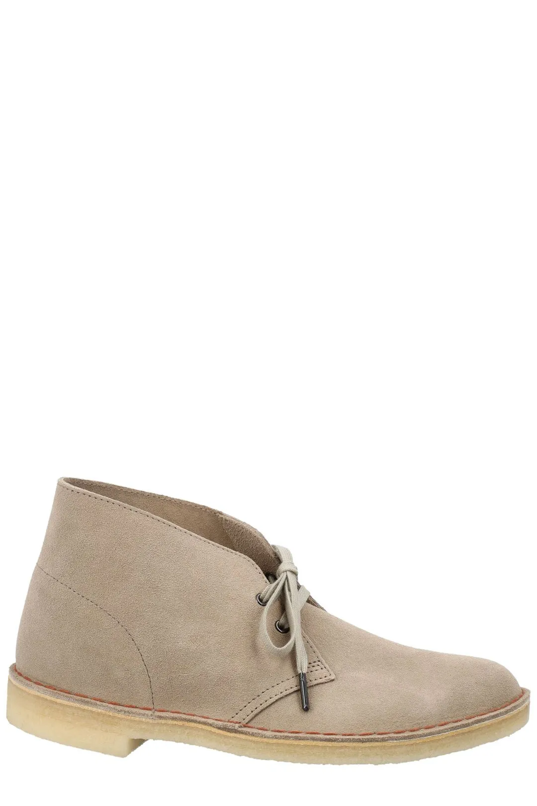 Clarks Round Toe Ankle Desert Boots
