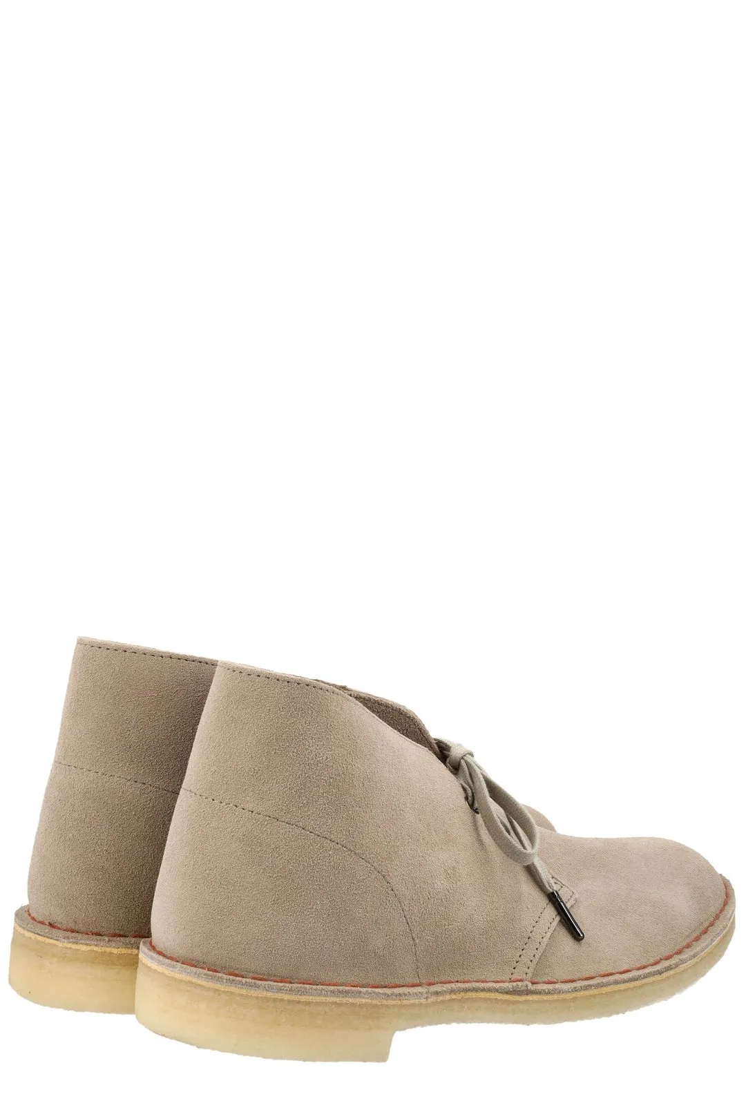 Clarks Round Toe Ankle Desert Boots