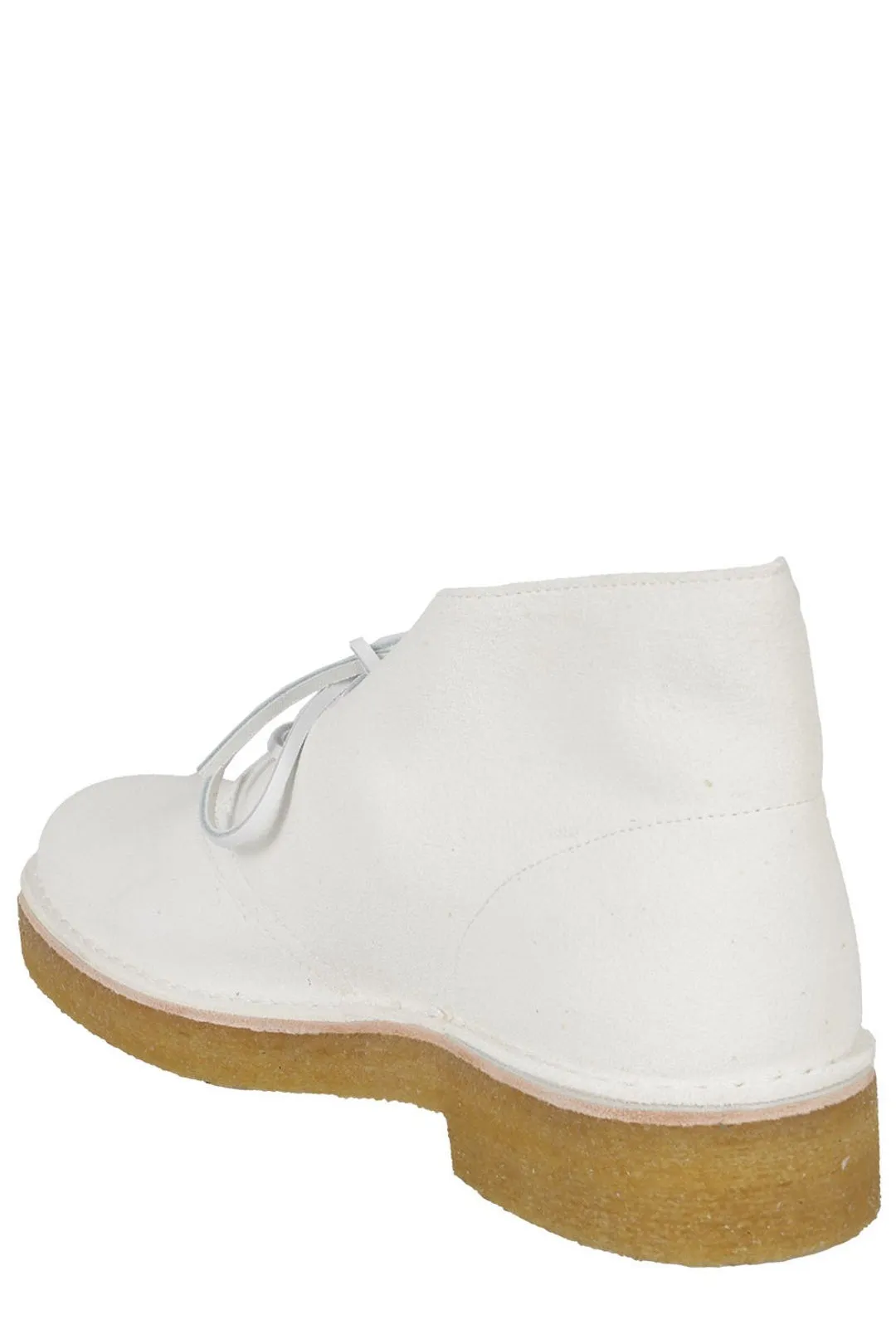 Clarks Round Toe Lace-Up Ankle Boots