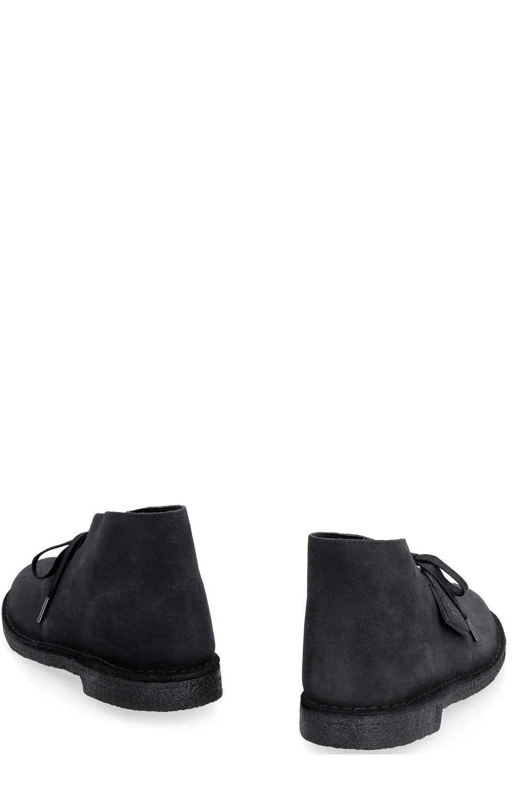 Clarks Round Toe Lace-Up Ankle Boots
