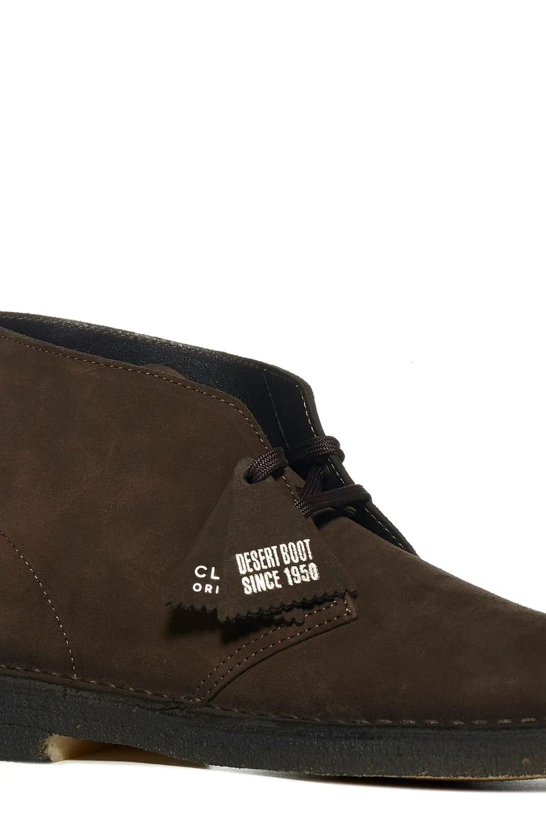 Clarks Round Toe Lace-Up Ankle Boots
