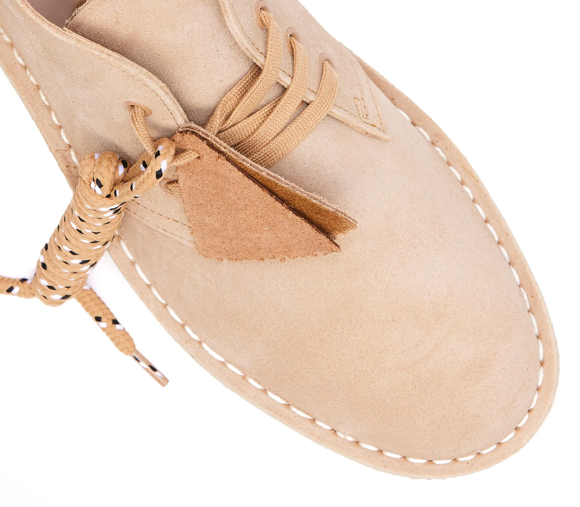 Clarks Round Toe Lace-Up Boots