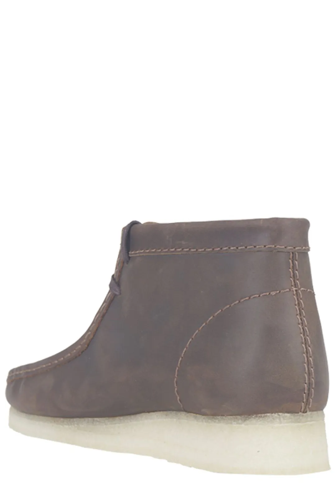 Clarks Round Toe Lace-Up Desert Boots