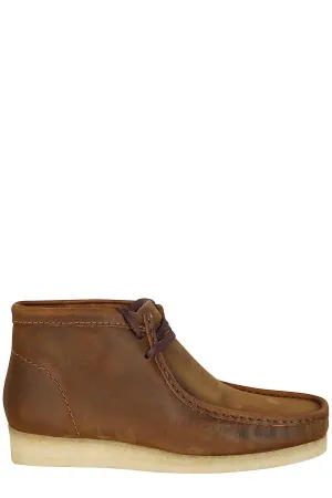Clarks Round Toe Lace-Up Desert Boots