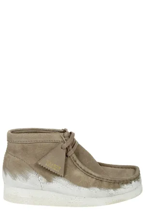Clarks Wallabee Square Toe Boots