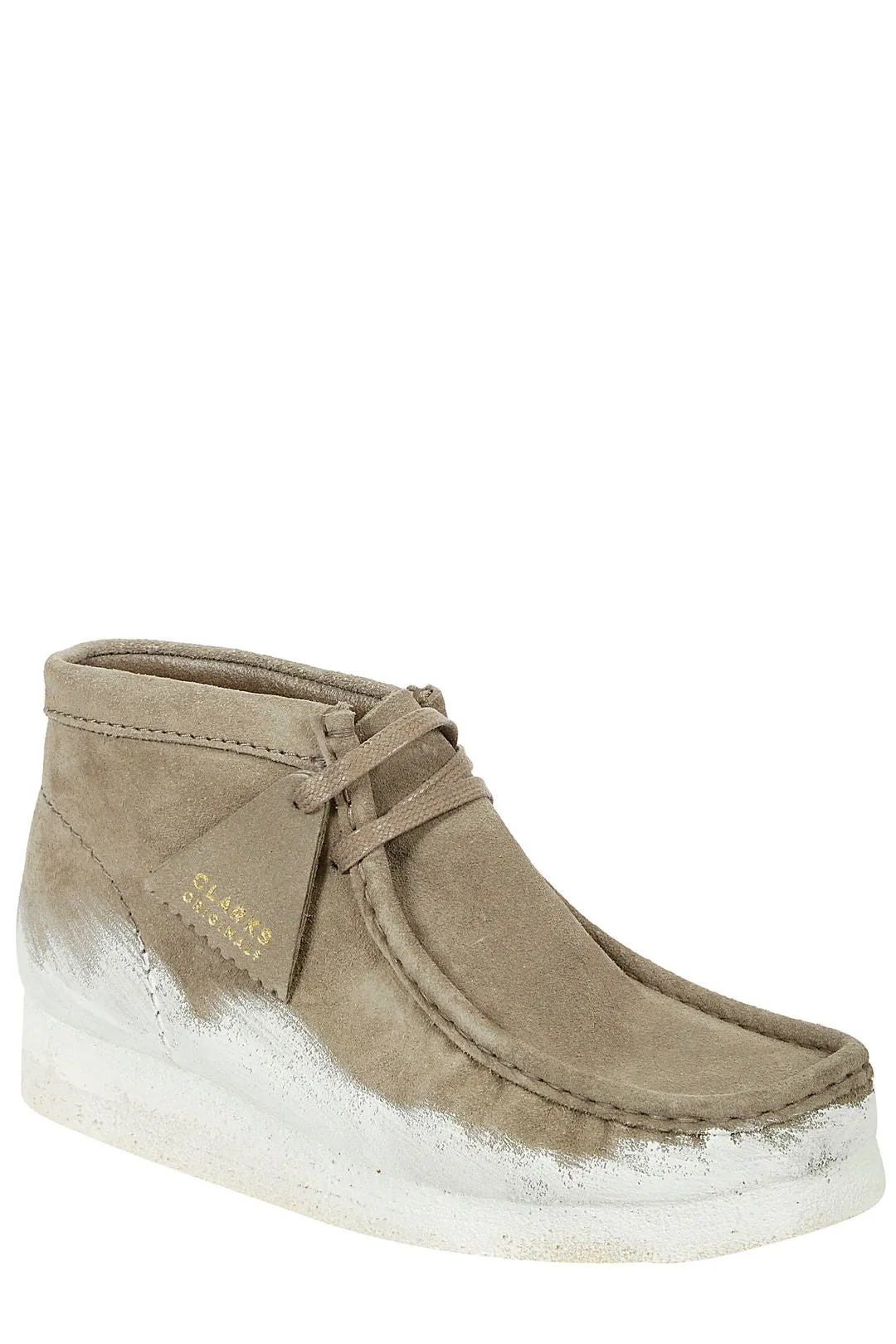 Clarks Wallabee Square Toe Boots