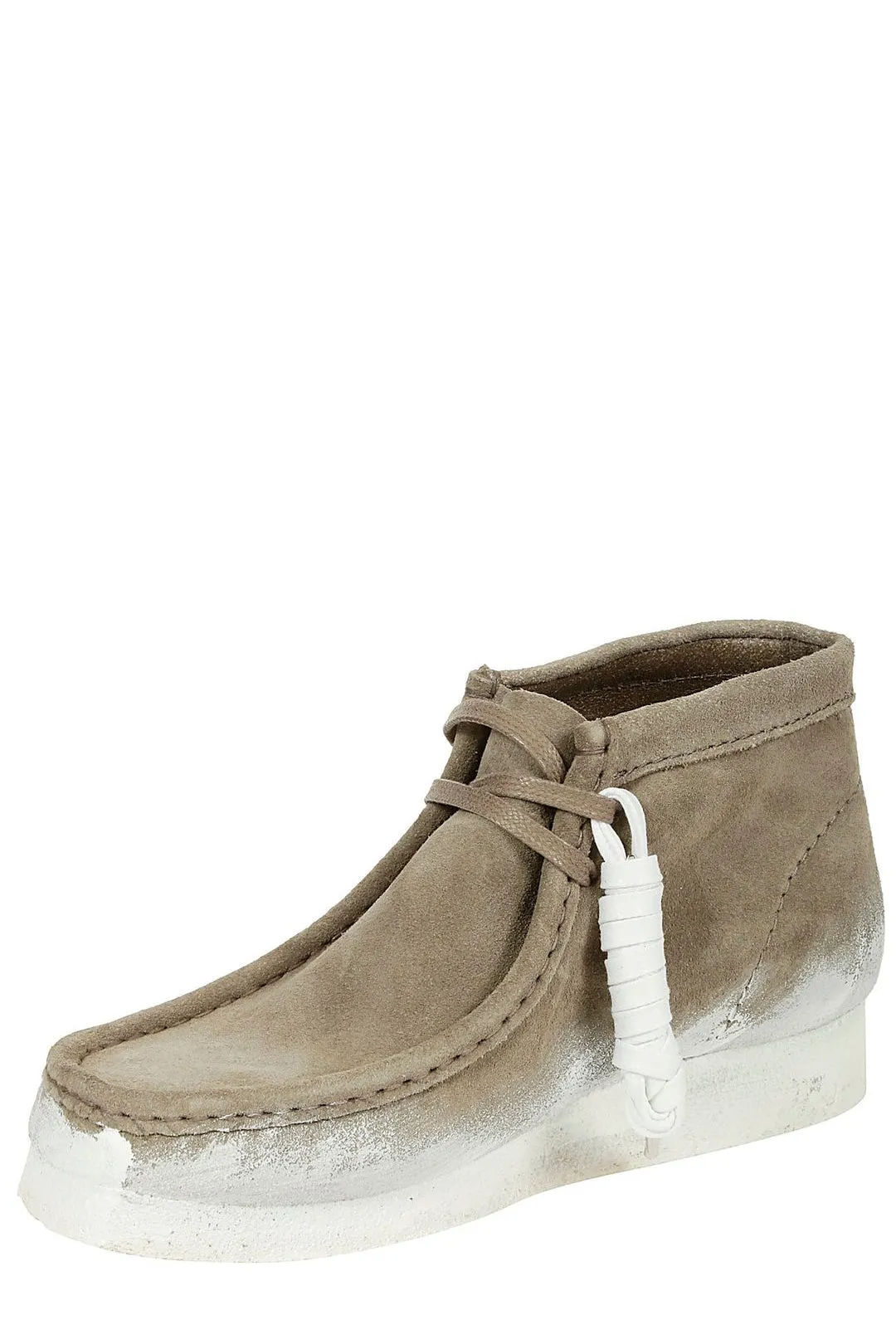 Clarks Wallabee Square Toe Boots