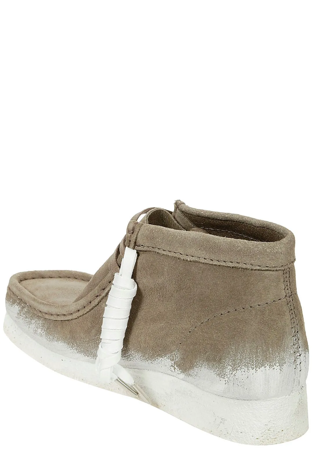 Clarks Wallabee Square Toe Boots