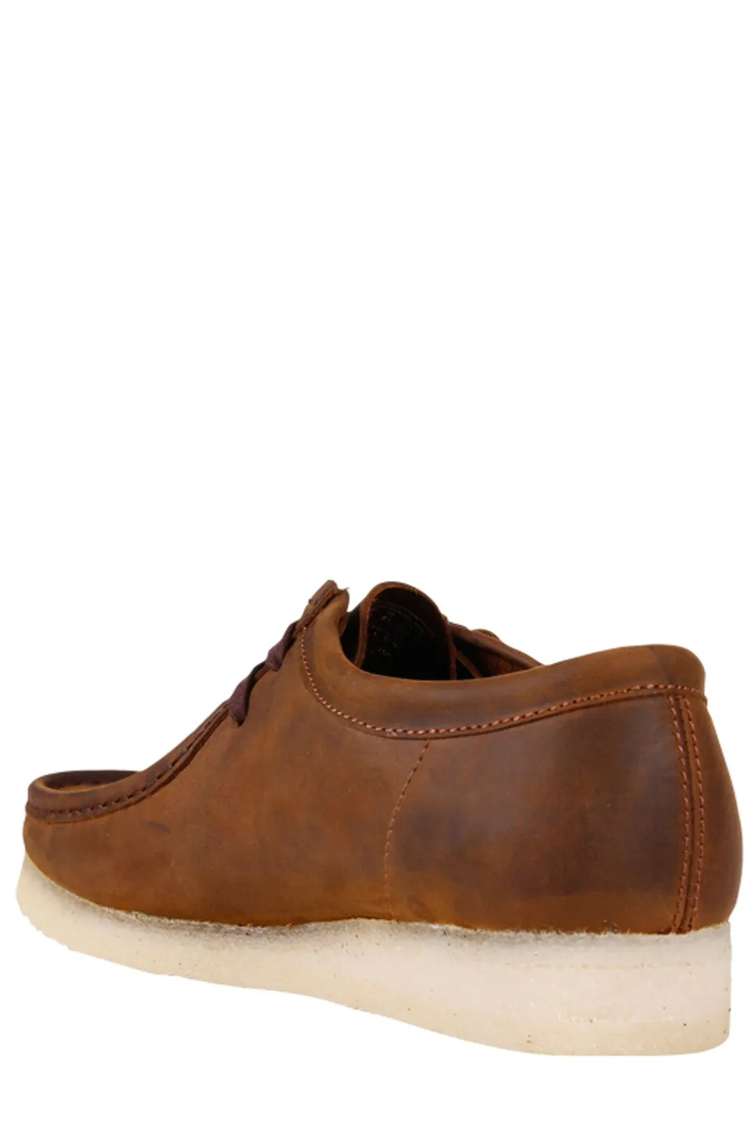Clarks Wallabee Square Toe Lace-Up Shoes