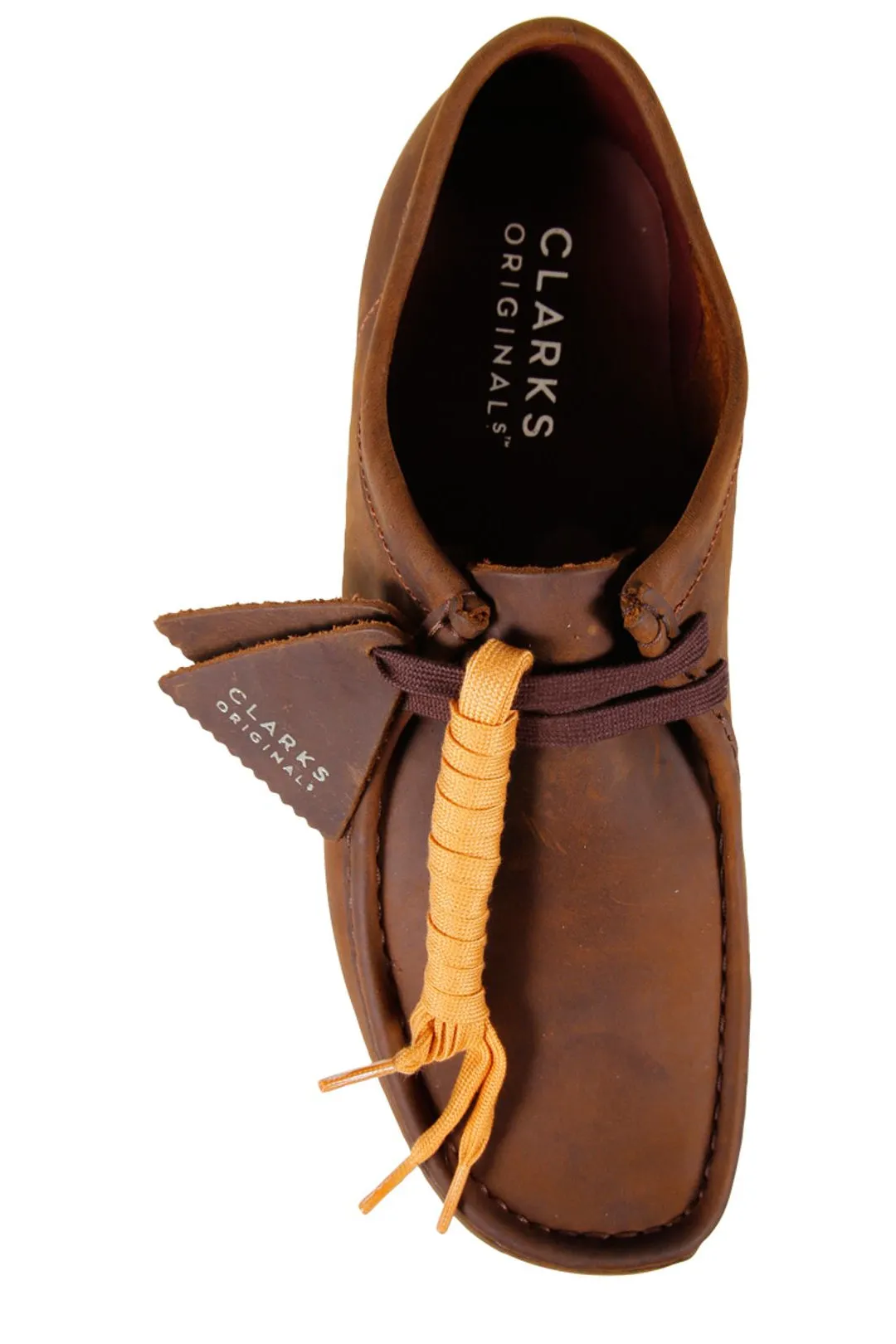 Clarks Wallabee Square Toe Lace-Up Shoes