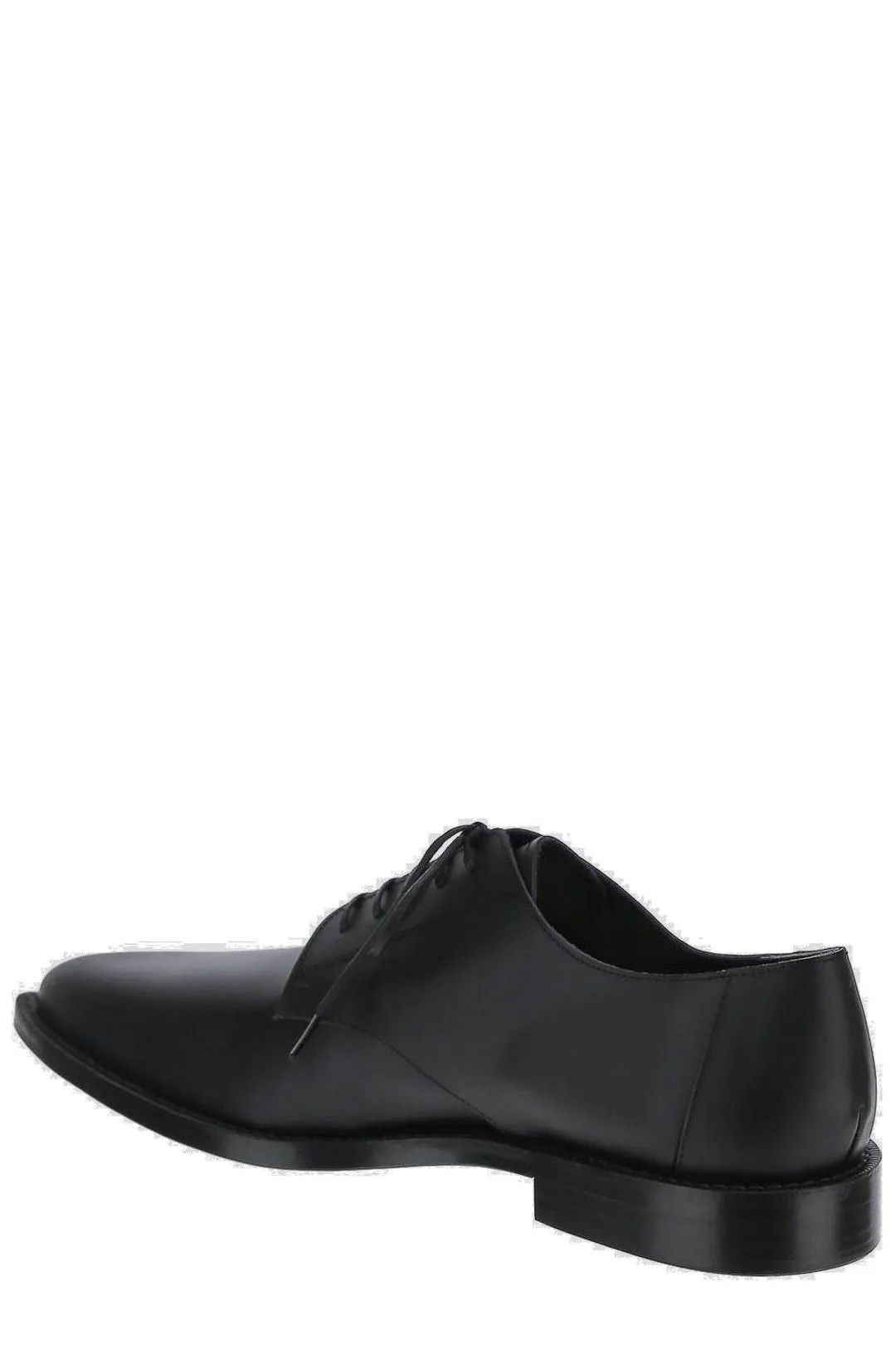 Comme des Garons Homme Plus Pointed-Toe Lace-Up Shoes