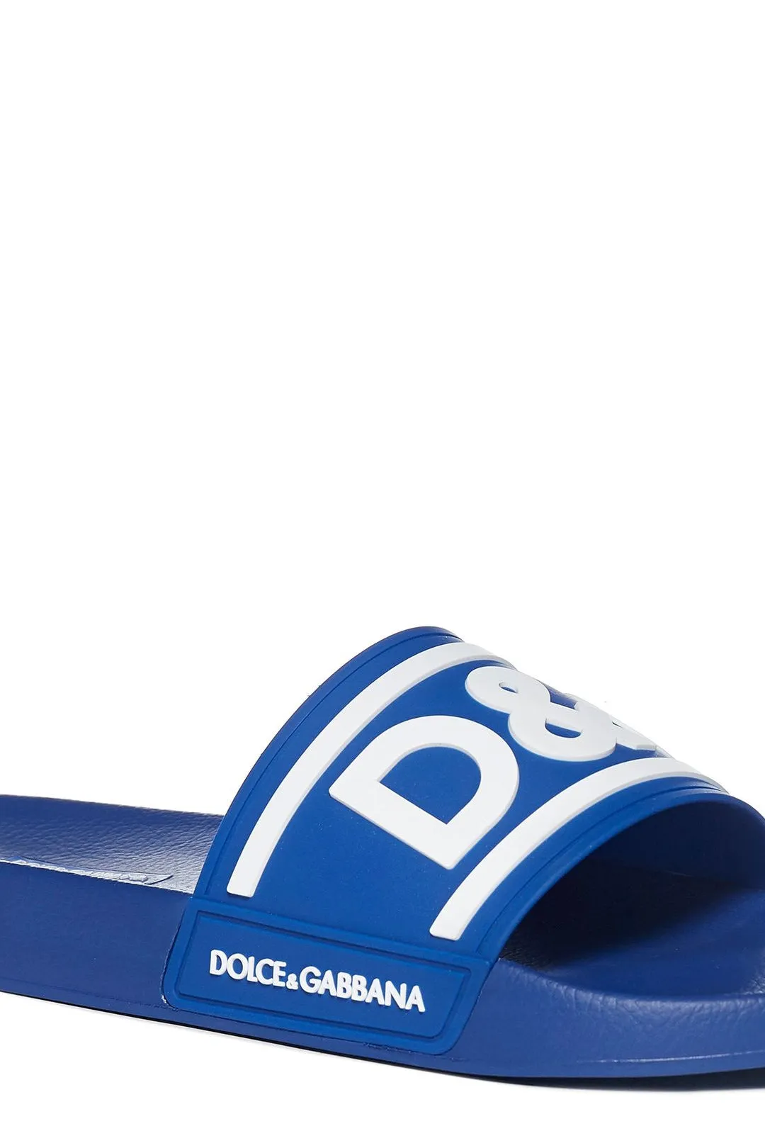 Dolce & Gabbana DG Logo Embossed Slides