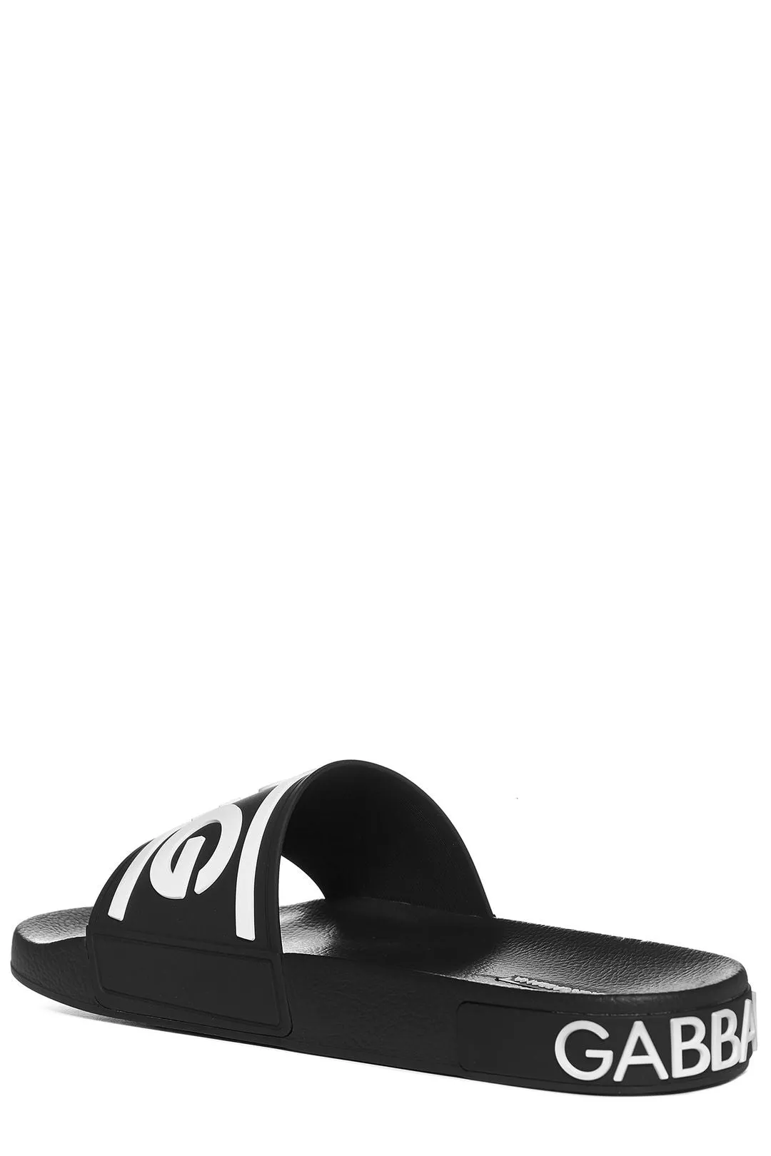 Dolce & Gabbana DG Logo Embossed Slides
