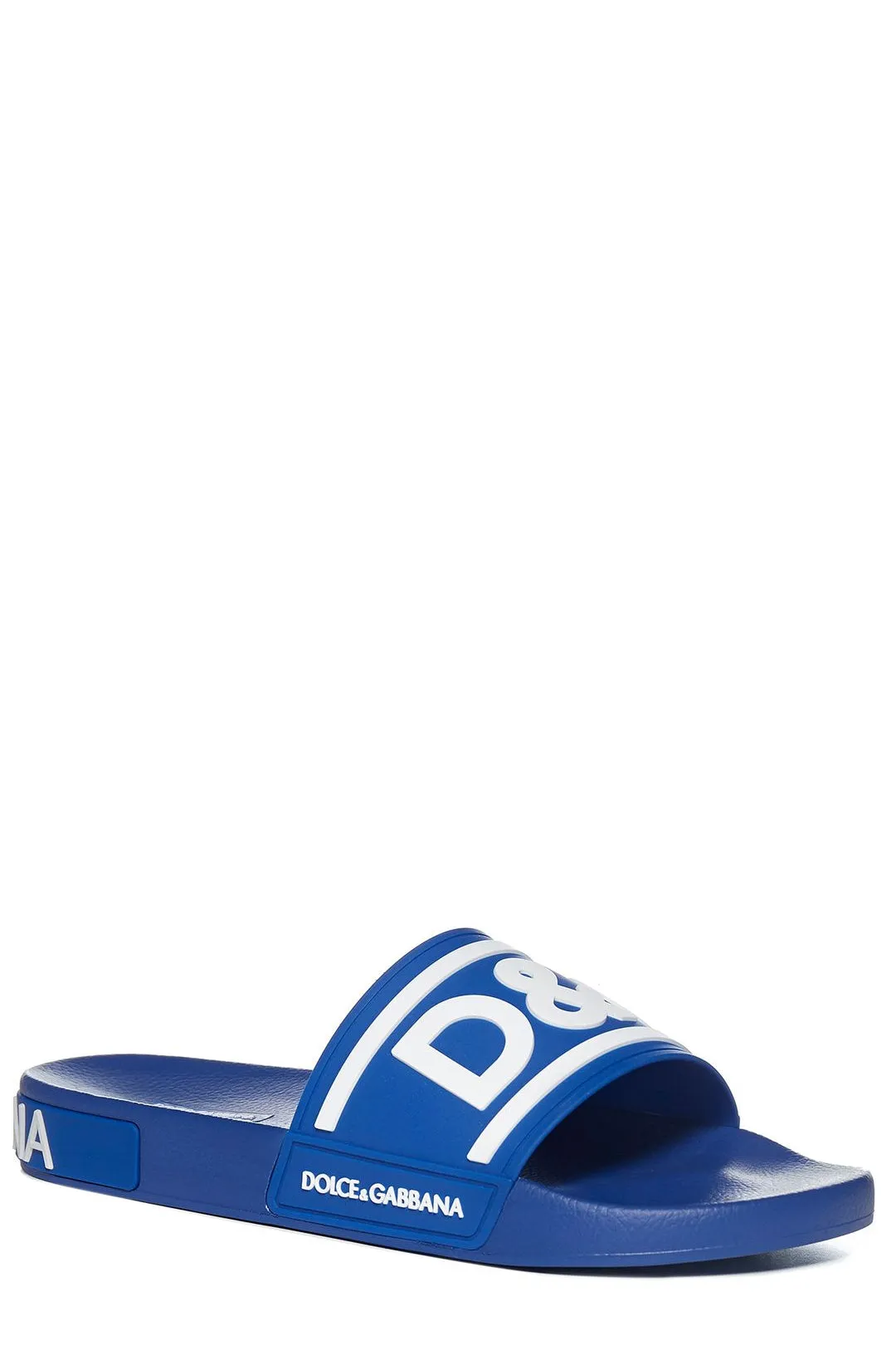Dolce & Gabbana DG Logo Embossed Slides