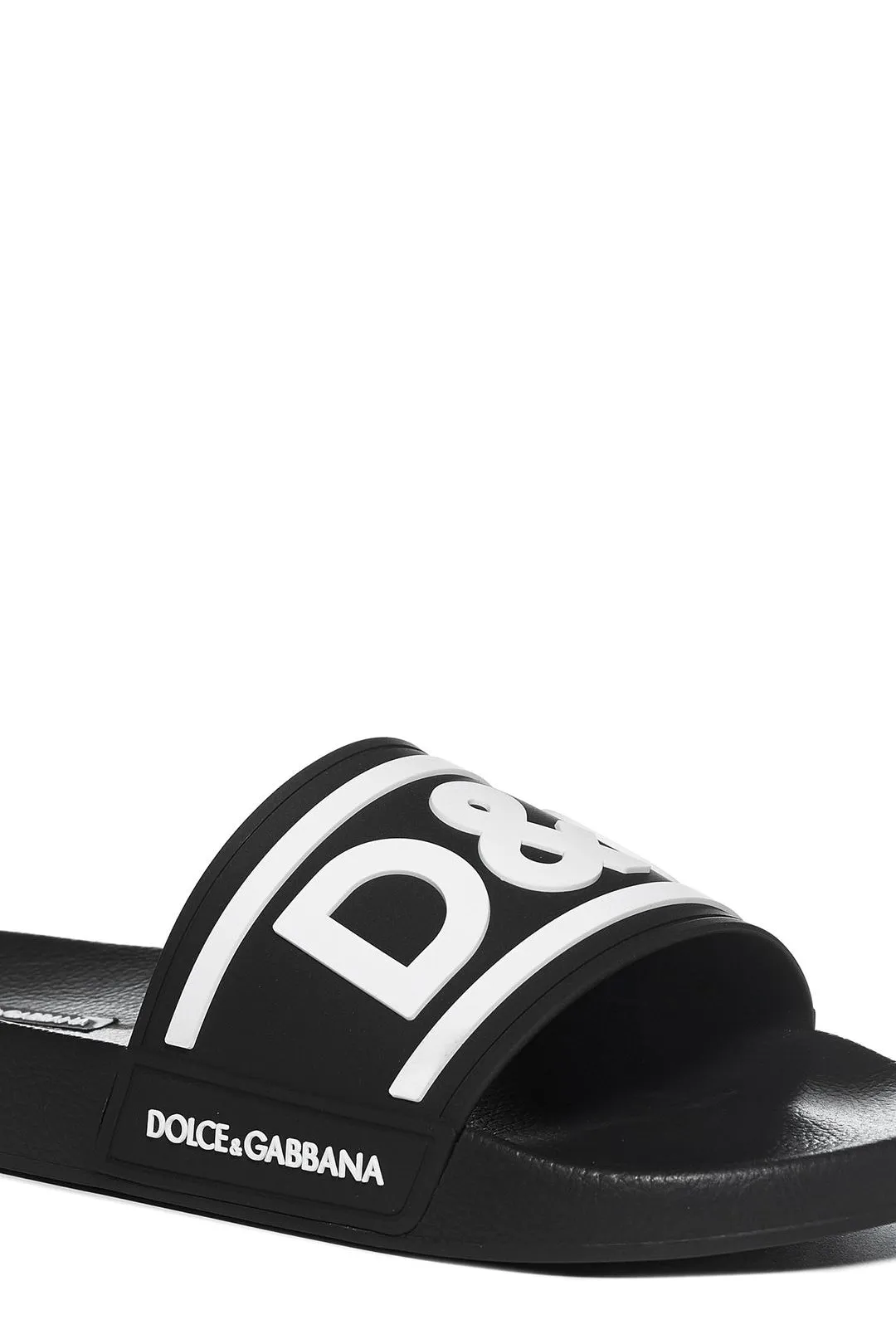 Dolce & Gabbana DG Logo Embossed Slides