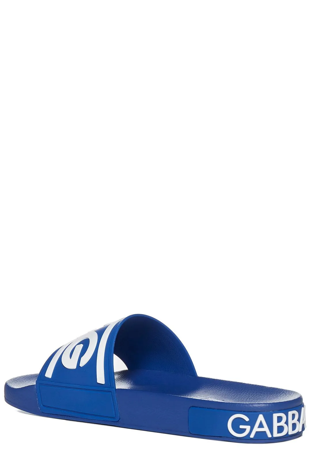 Dolce & Gabbana DG Logo Embossed Slides