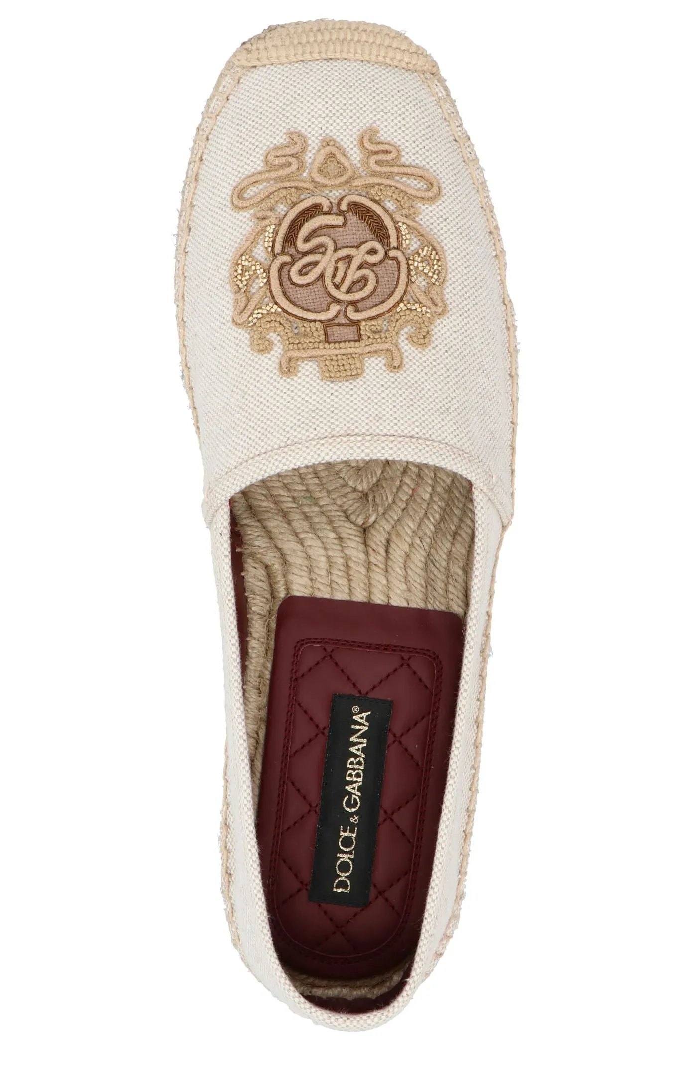 Dolce & Gabbana DG Logo Embroidered Espadrilles