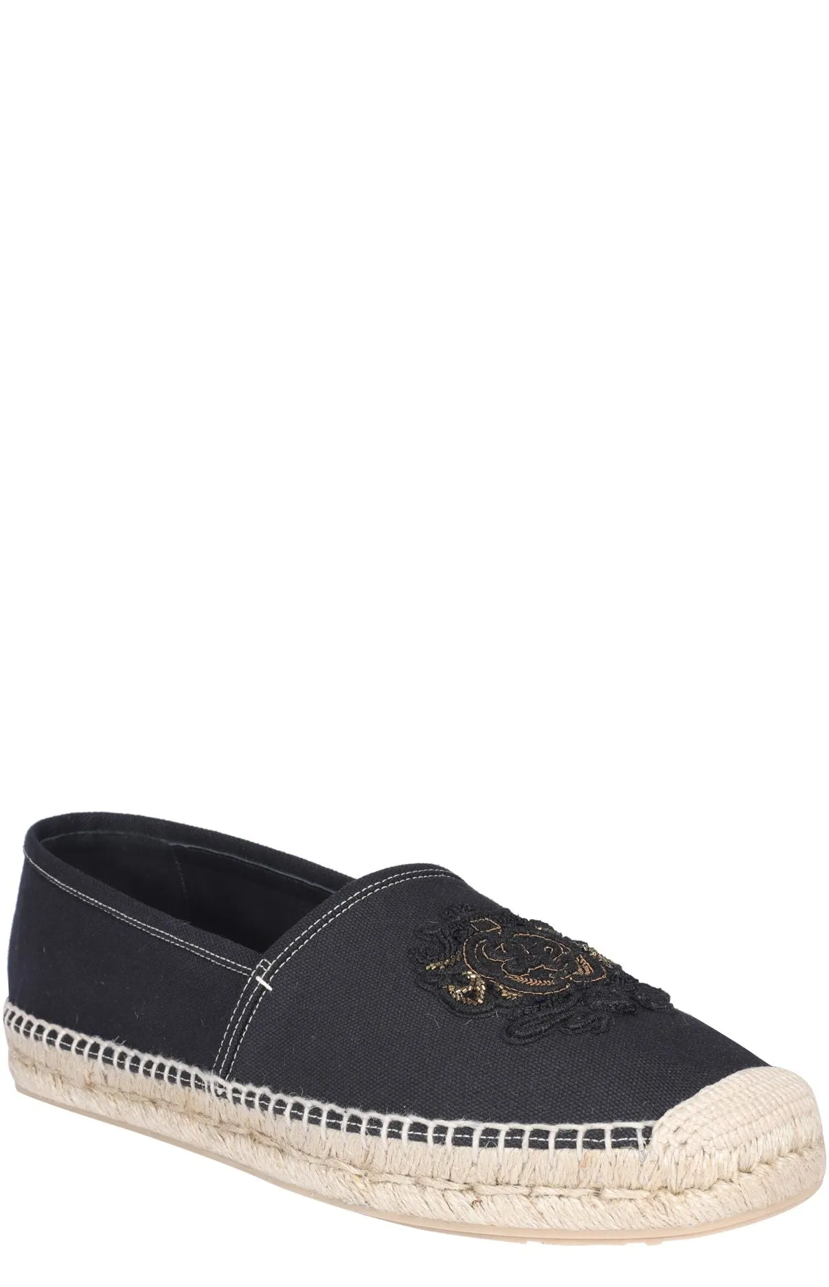 Dolce & Gabbana DG Logo Embroidered Espadrilles