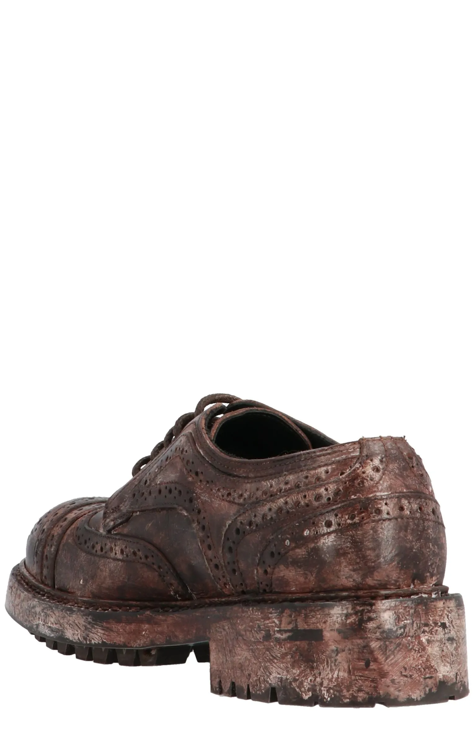 Dolce & Gabbana Distressed Brogue Shoes