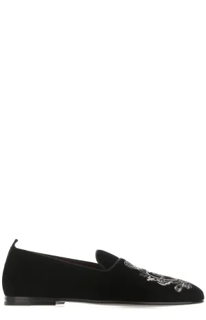 Dolce & Gabbana Embroidered Loafers