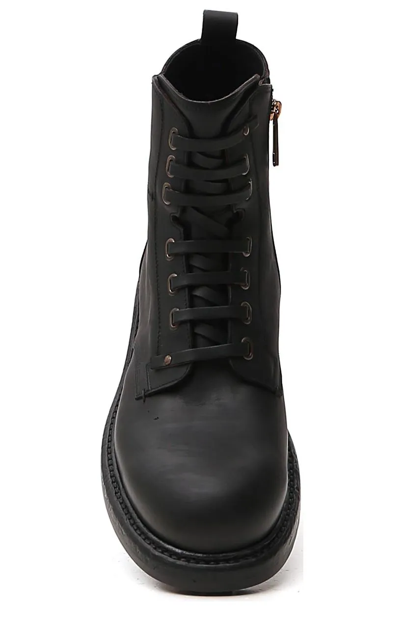 Dolce & Gabbana Lace-Up Ankle Boots
