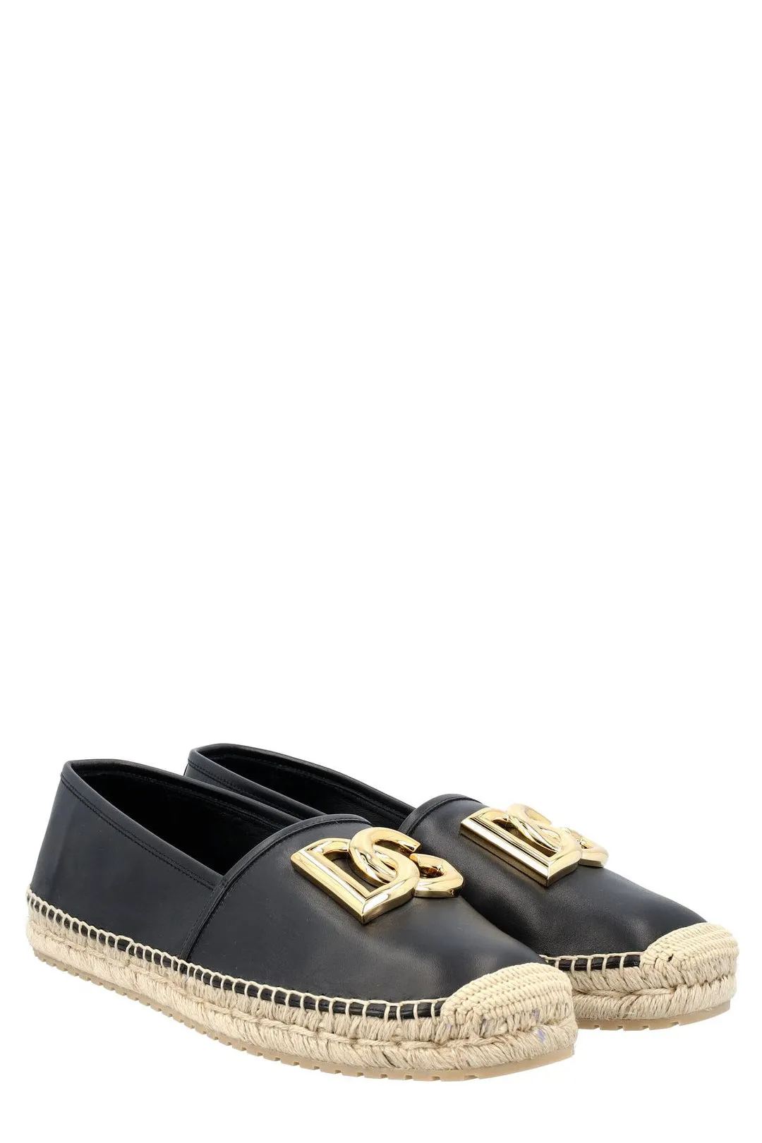 Dolce & Gabbana Logo Plaque Slip-On Espadrilles