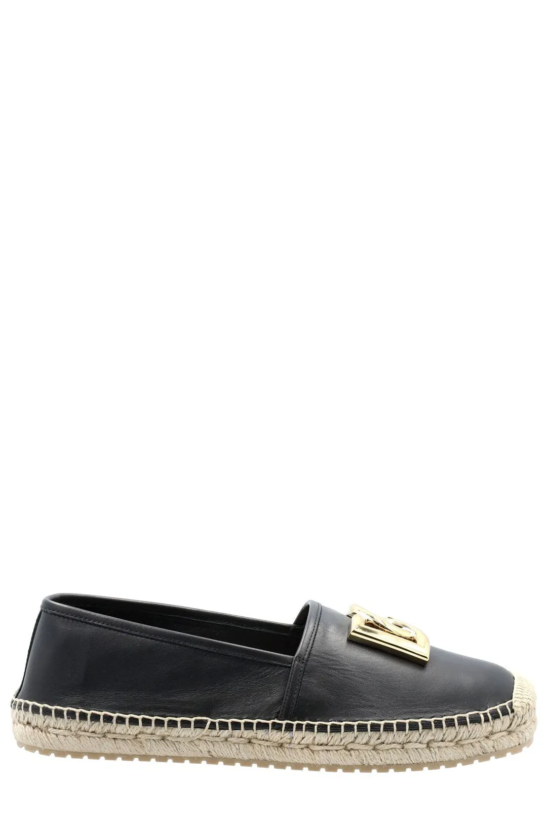 Dolce & Gabbana Logo Plaque Slip-On Espadrilles