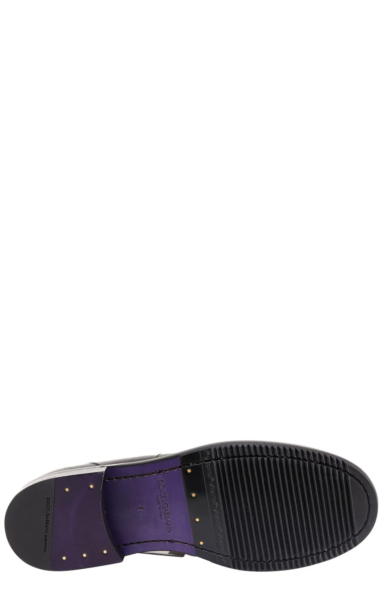 Dolce & Gabbana Mino Logo Plaque Loafers