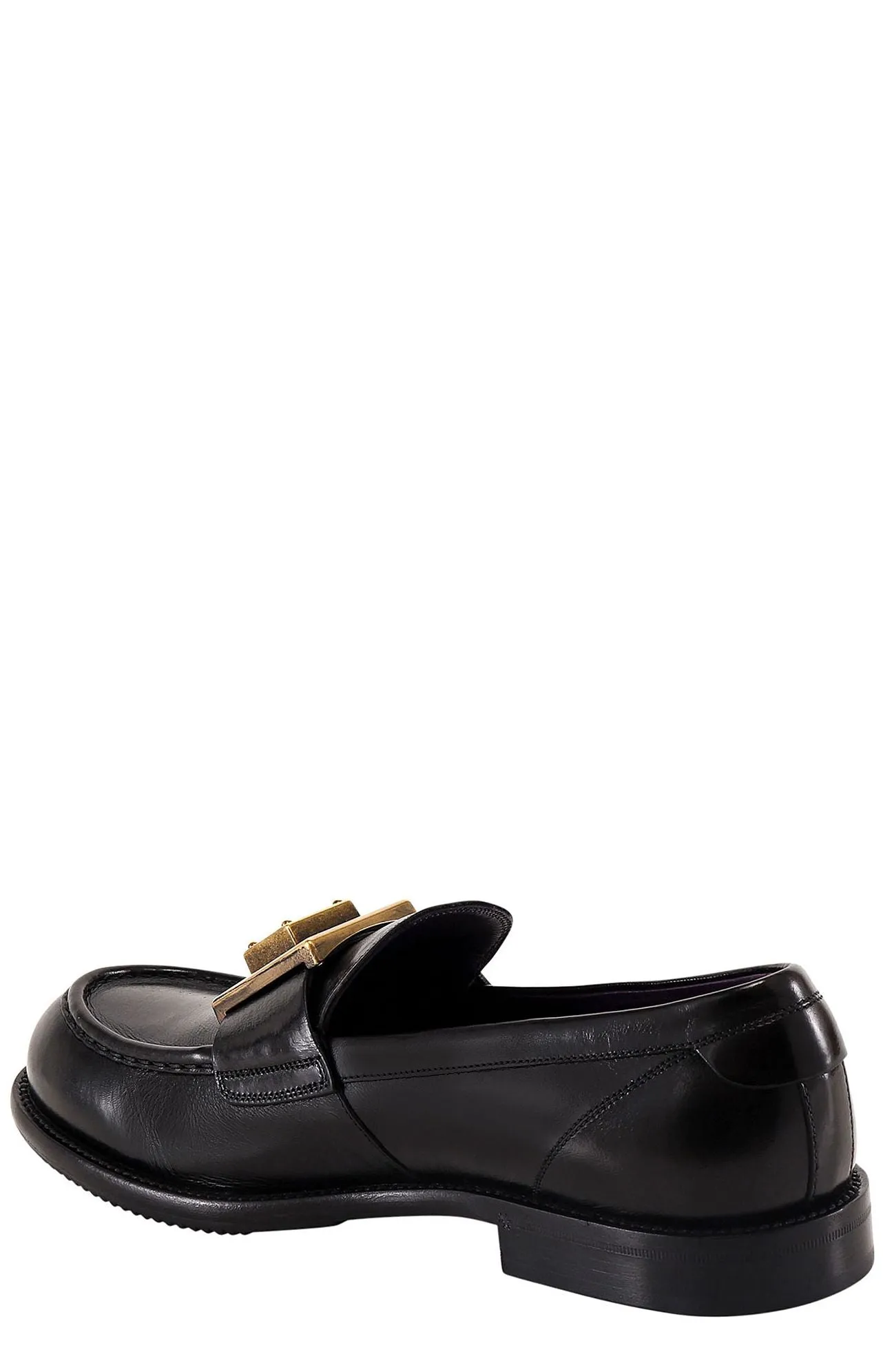 Dolce & Gabbana Mino Logo Plaque Loafers