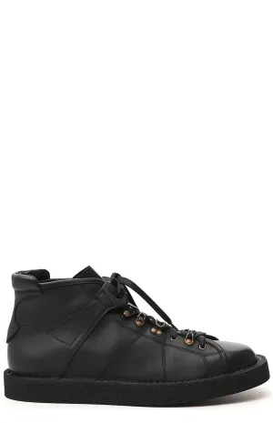 Dolce & Gabbana Modigliani Lace-Up Ankle Boots