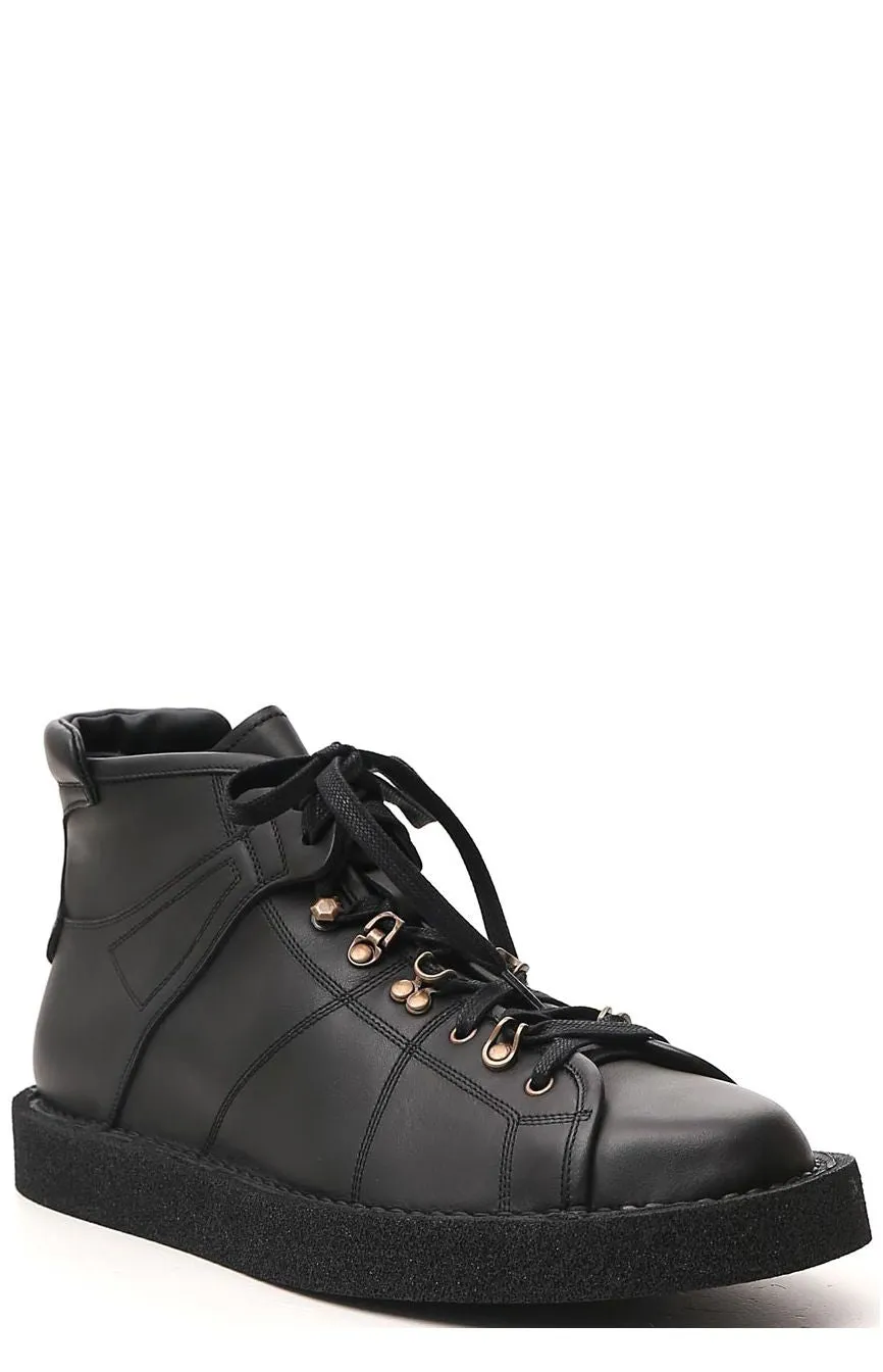 Dolce & Gabbana Modigliani Lace-Up Ankle Boots