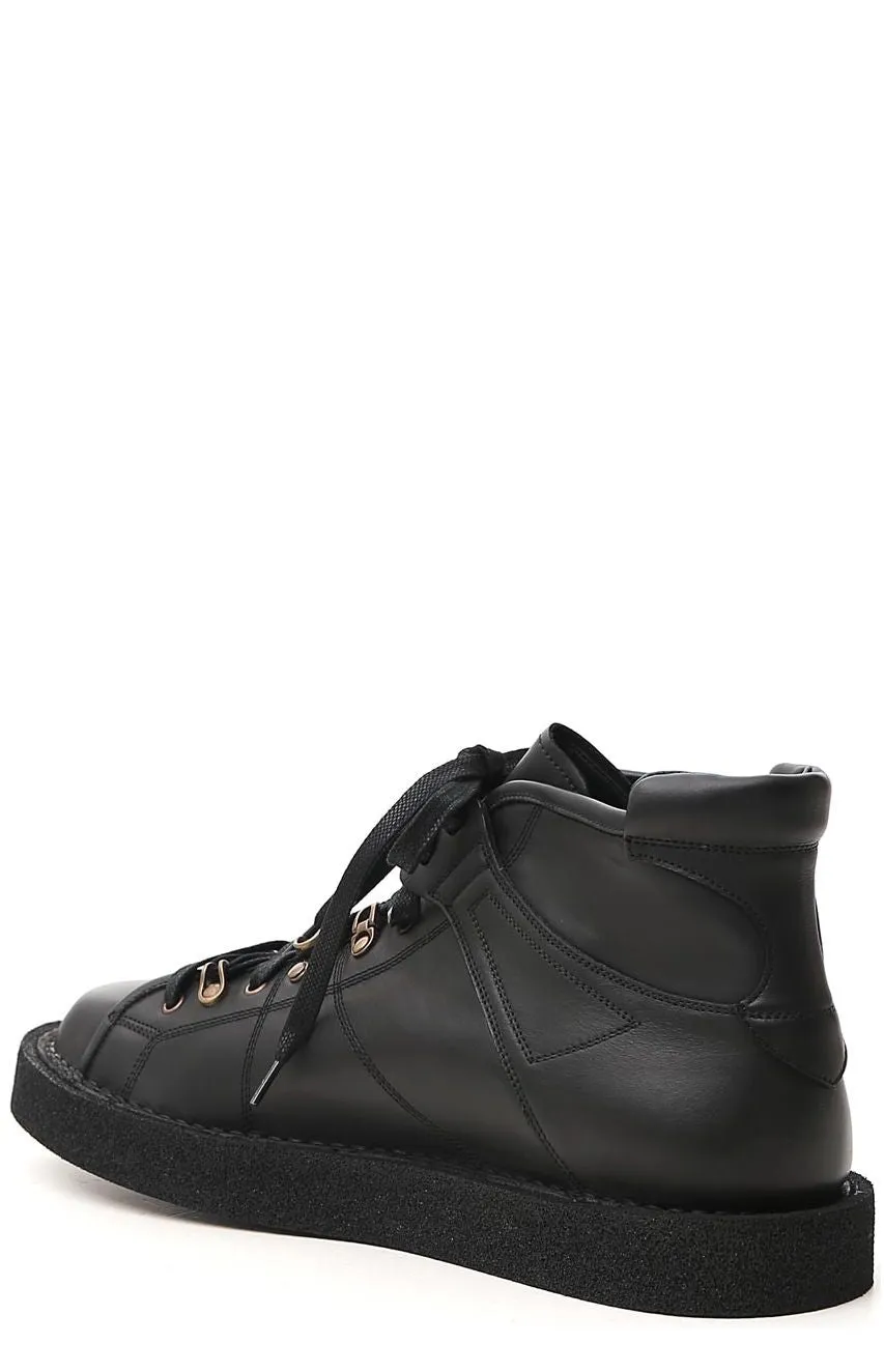 Dolce & Gabbana Modigliani Lace-Up Ankle Boots