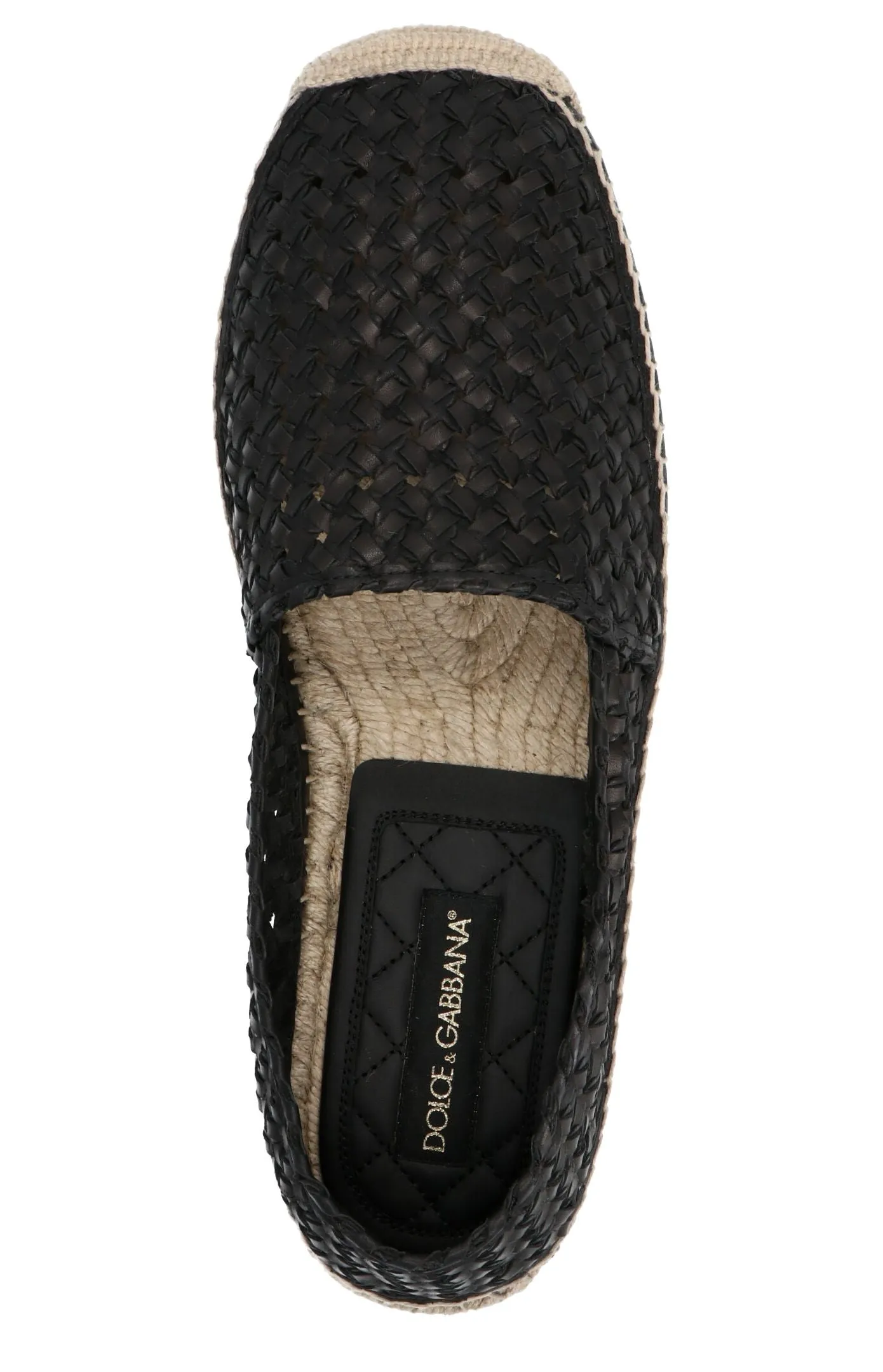 Dolce & Gabbana Woven Espadrilles