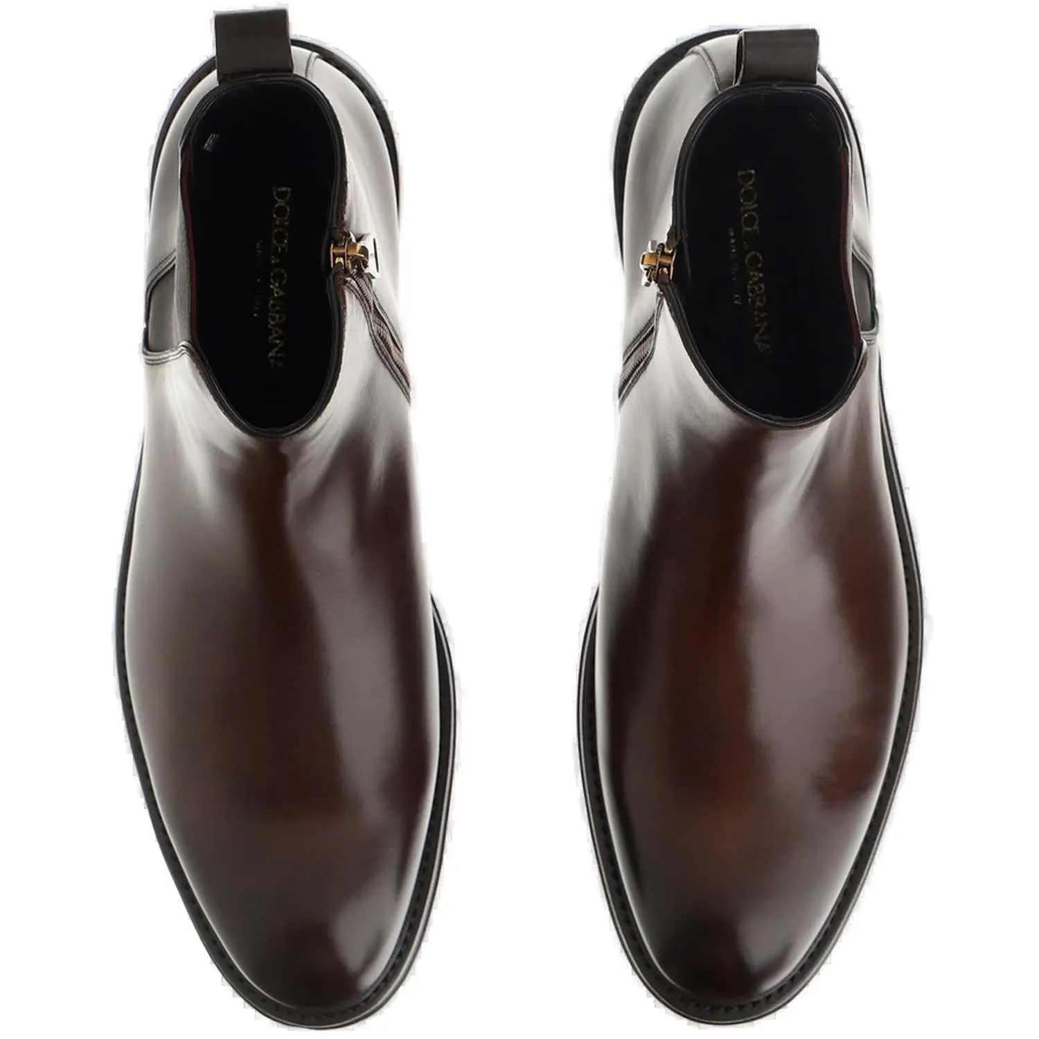 Dolce & Gabbana Zipped Chelsea Boots