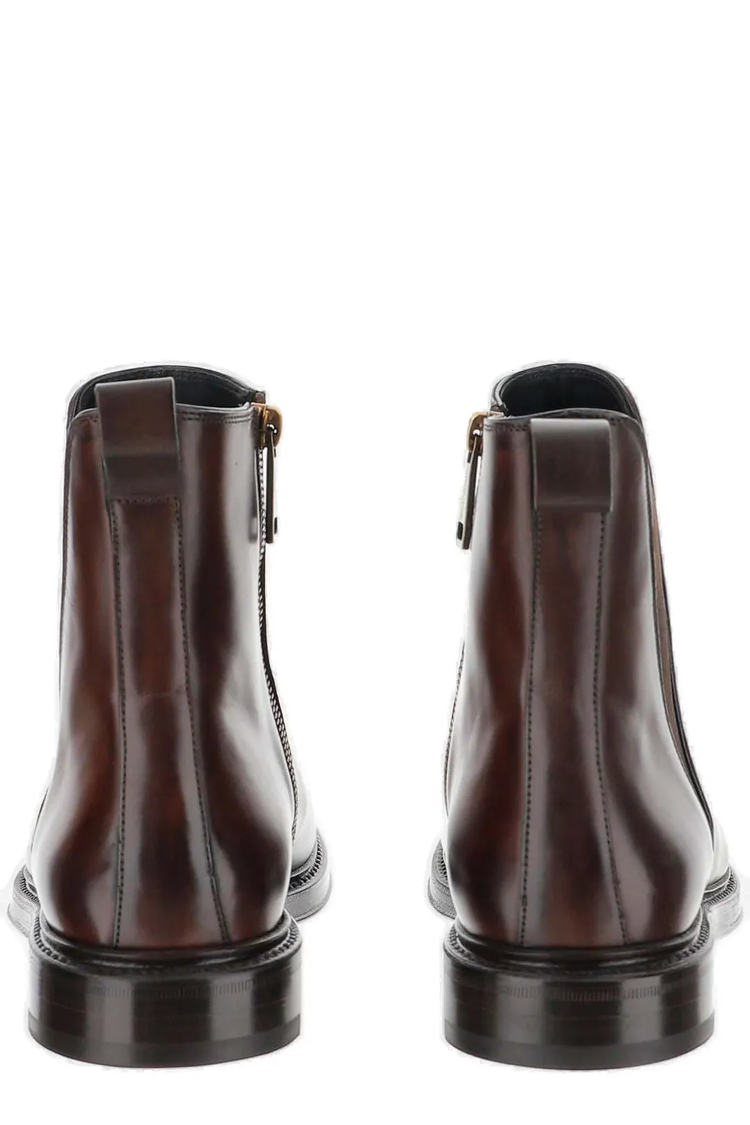 Dolce & Gabbana Zipped Chelsea Boots
