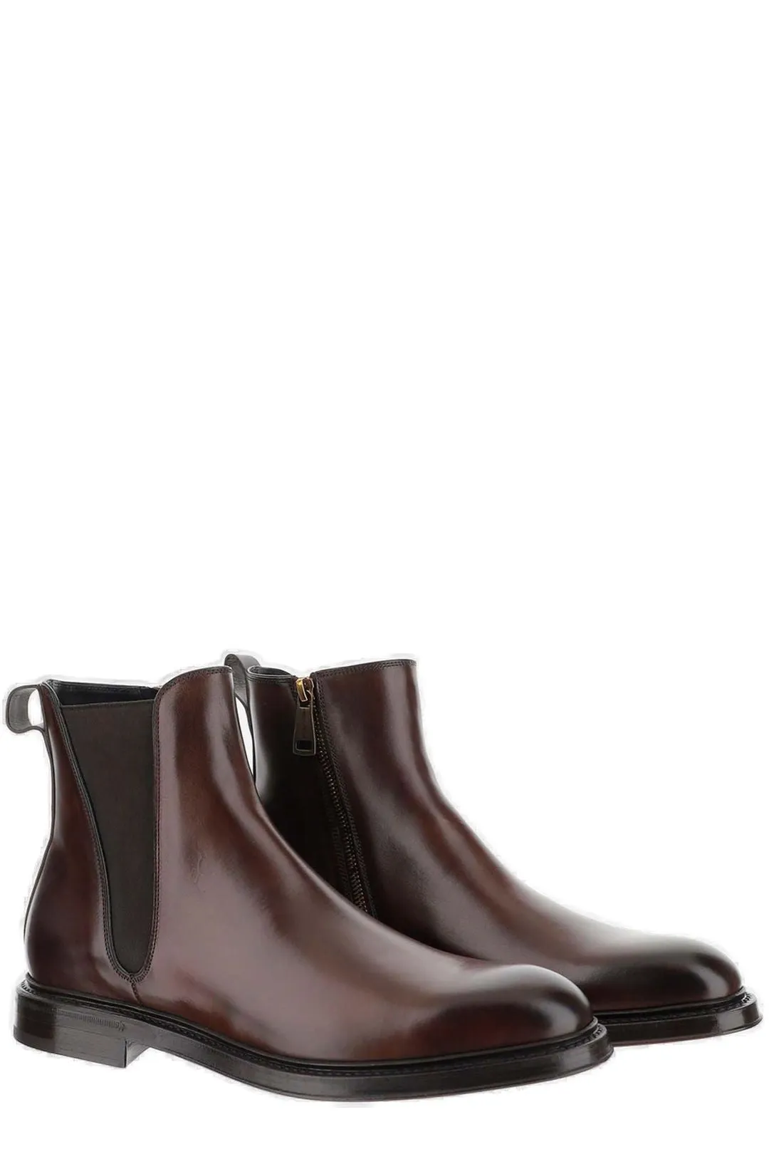Dolce & Gabbana Zipped Chelsea Boots