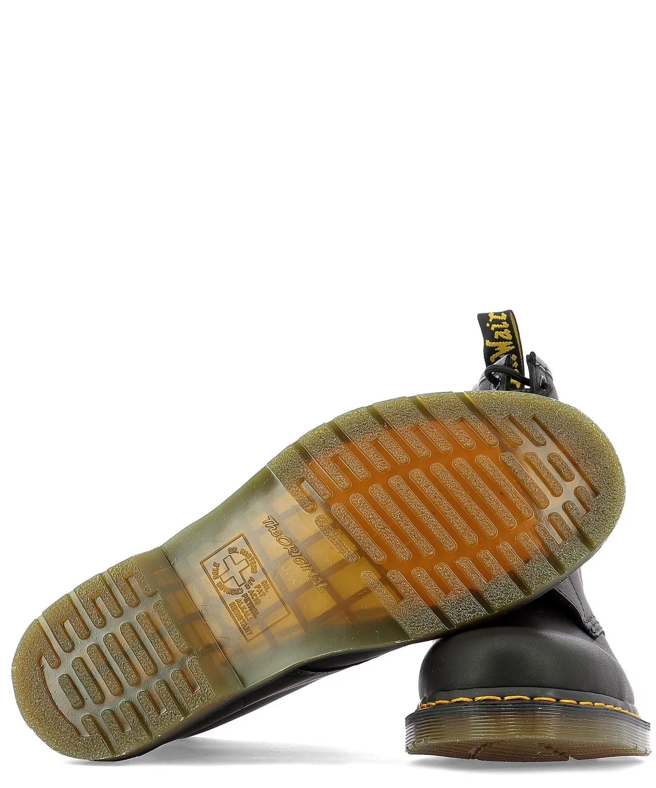 Dr. Martens Greasy Combat Boots