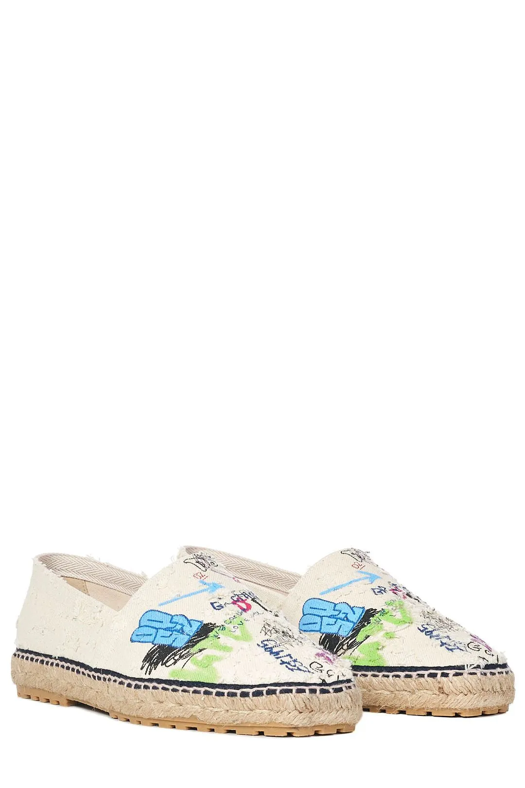 Dsquared2 Graffiti Printed Espadrilles