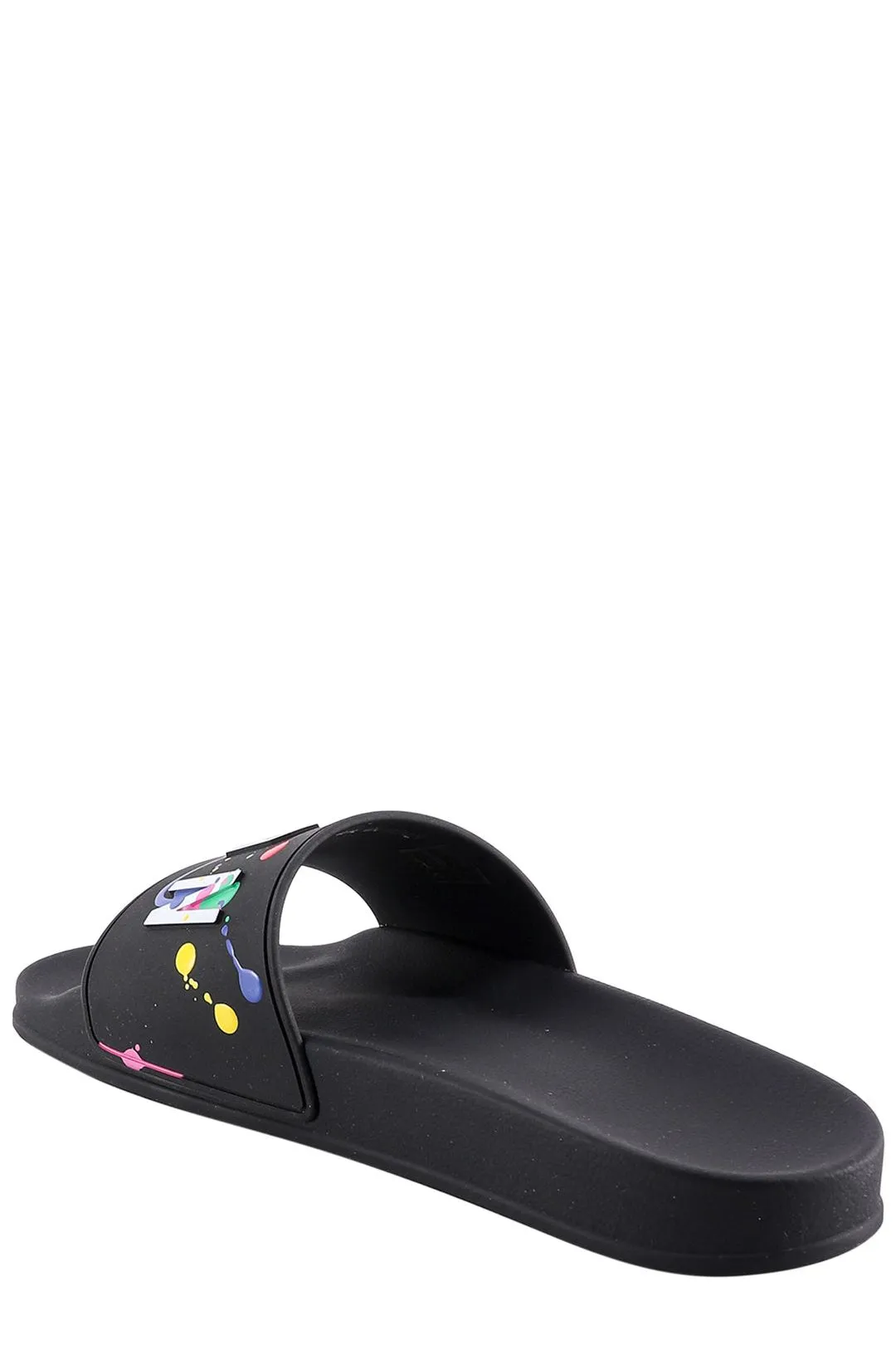 Dsquared2 Icon-Embossed Slip-On Pool Slides